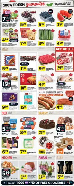 Preview of Foodland weekly flyer / circulaire from shop Foodland valid from 21.05.2026 | Page: 3 | Products: Potatoes, Bag, Cheese, Bread