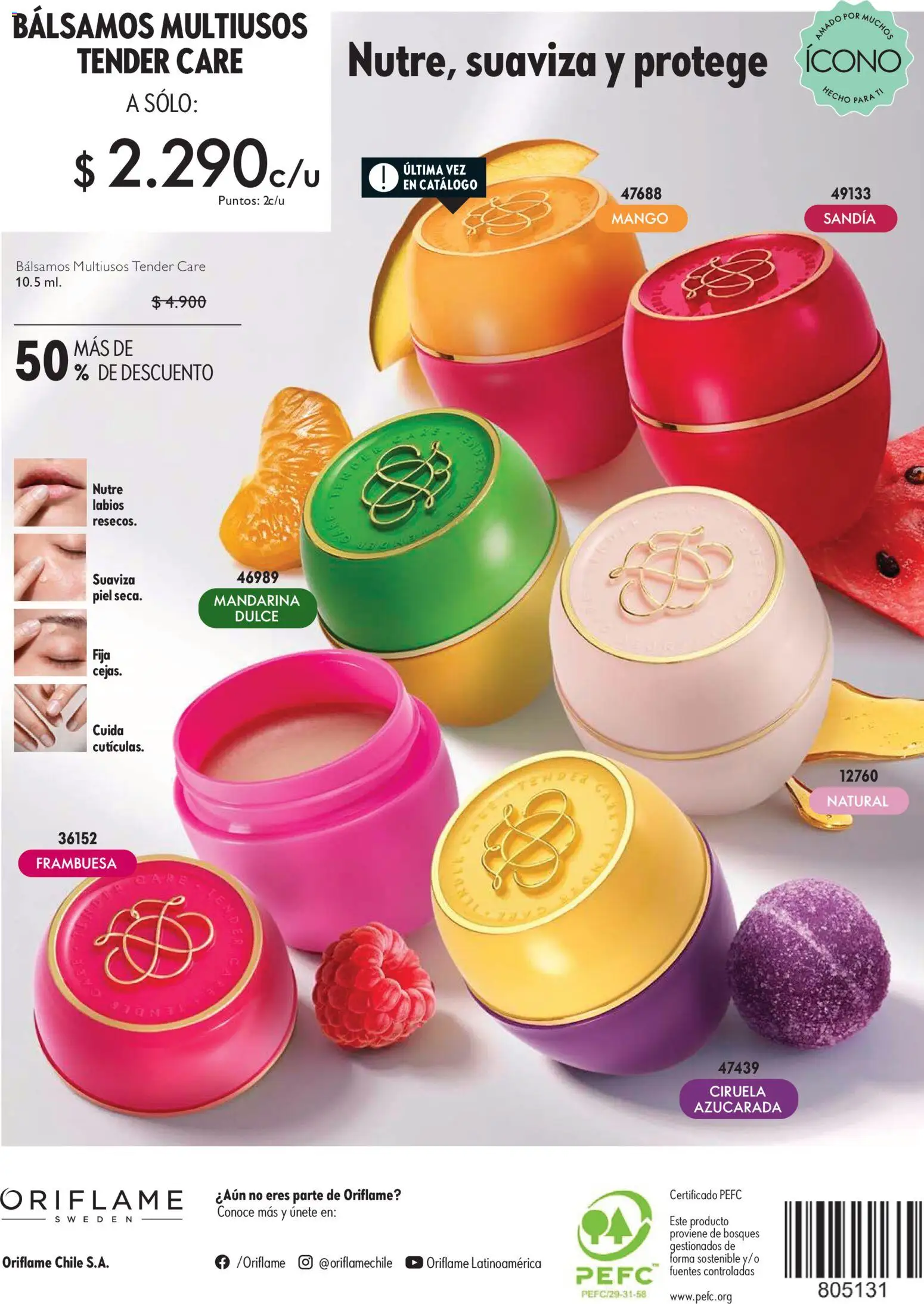 Oriflame Ofertas │ válido desde el 21.08.2026 | Página: 132 | Productos: Mango, Sandía