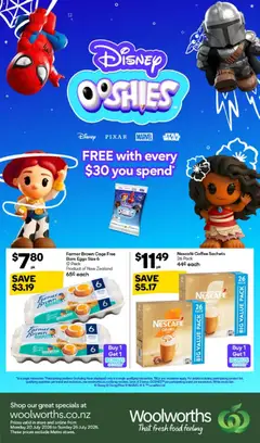 Woolworths South Island catalogue preview  - valid from 20 Jul 2026