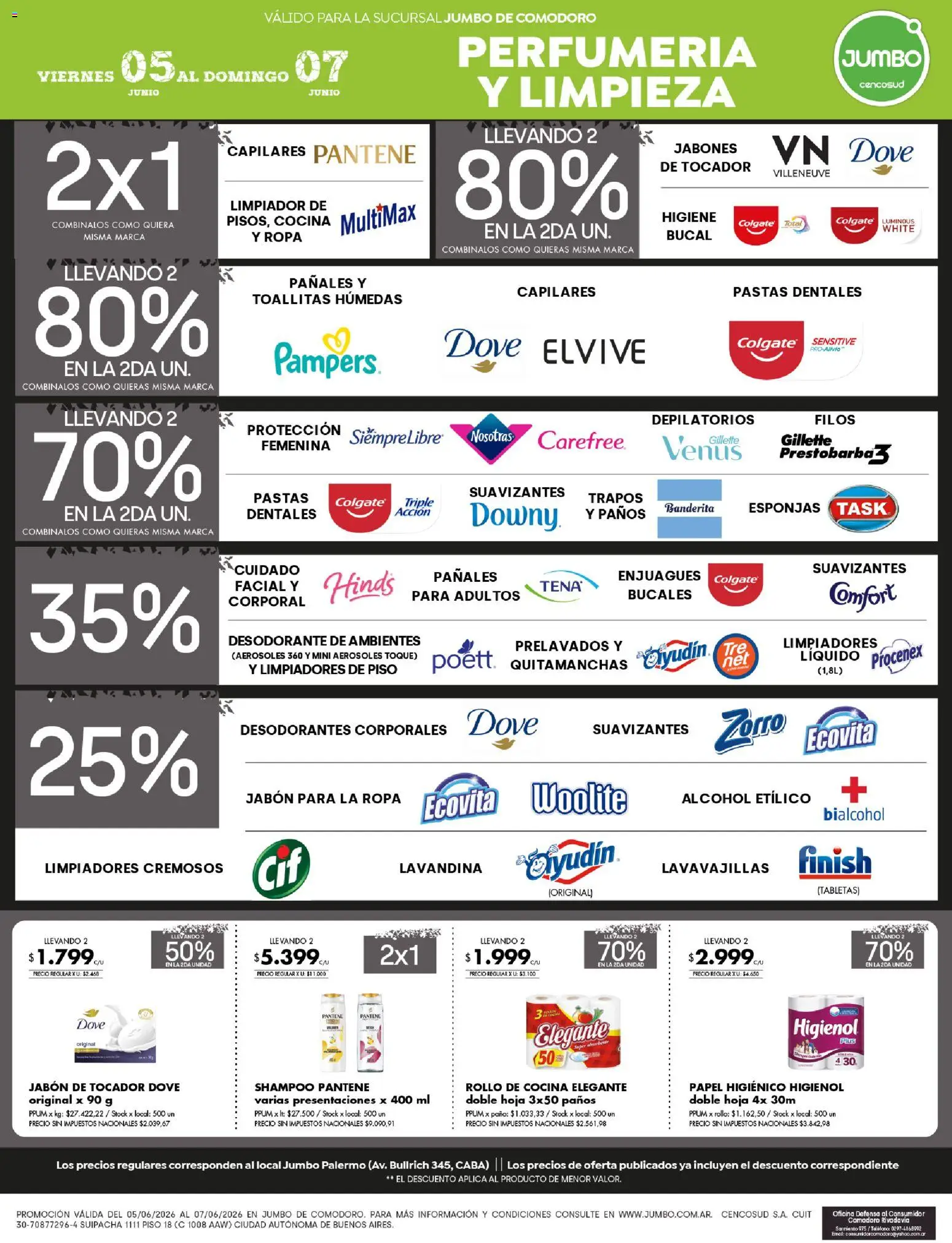 Jumbo ofertas │ válido desde el 05.06.2026 | Página: 6 | Productos: Cocina, Lavavajillas, Quitamanchas, Ropa