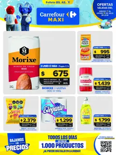 Vista previa Carrefour Maxi catálogo válido desde el 11/07/2026 | Página: 1