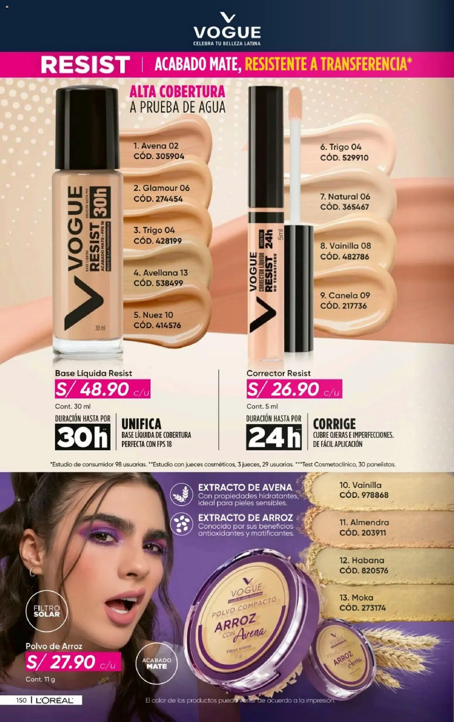 Catálogo Azzorti válido desde 20/09/2026 | Página: 152 | Productos: Arroz, Avena, Agua, Polvo