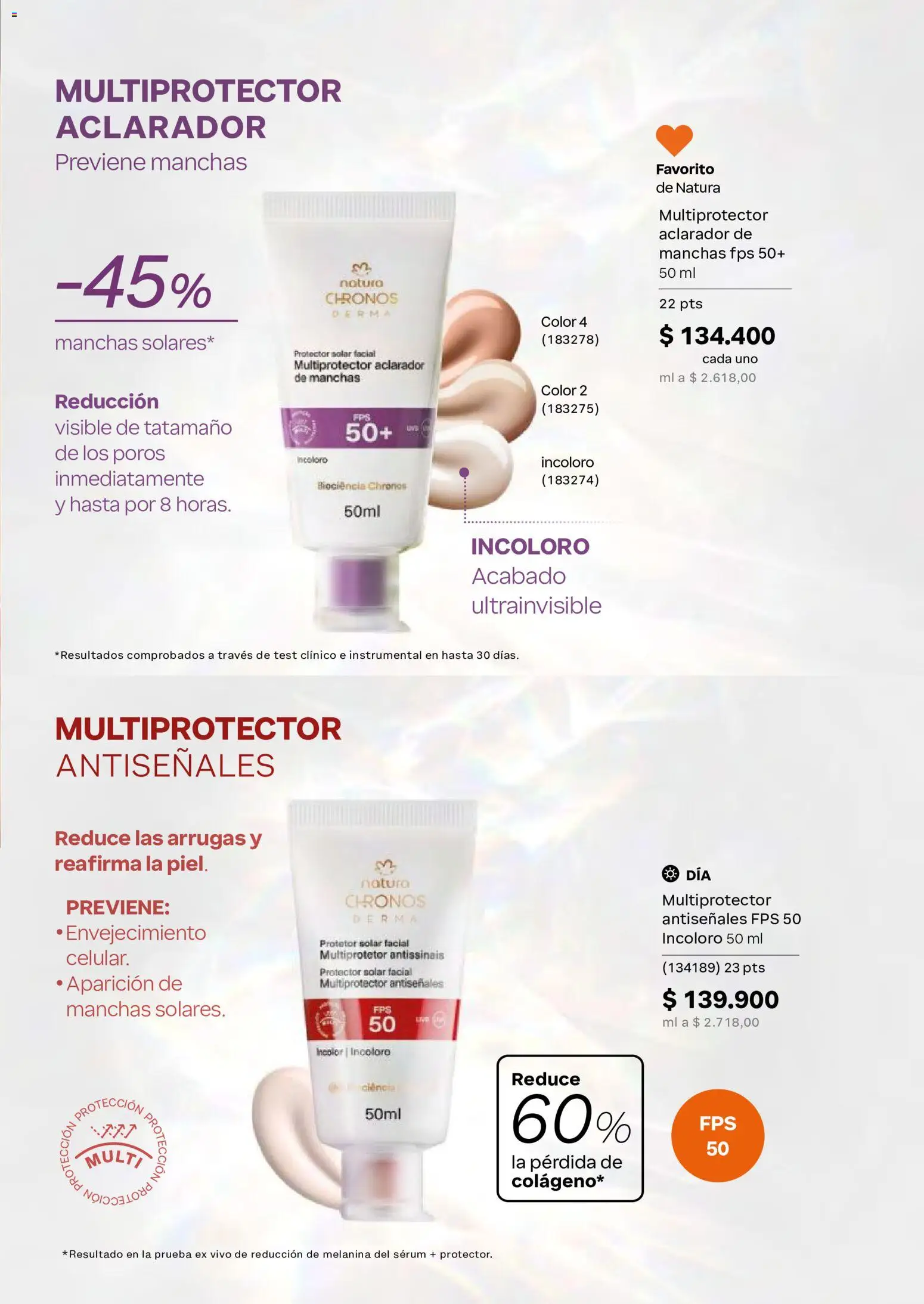 Natura revista - valida desde el 29.04.2026 | Página: 103 | Productos: Serum, Protector solar