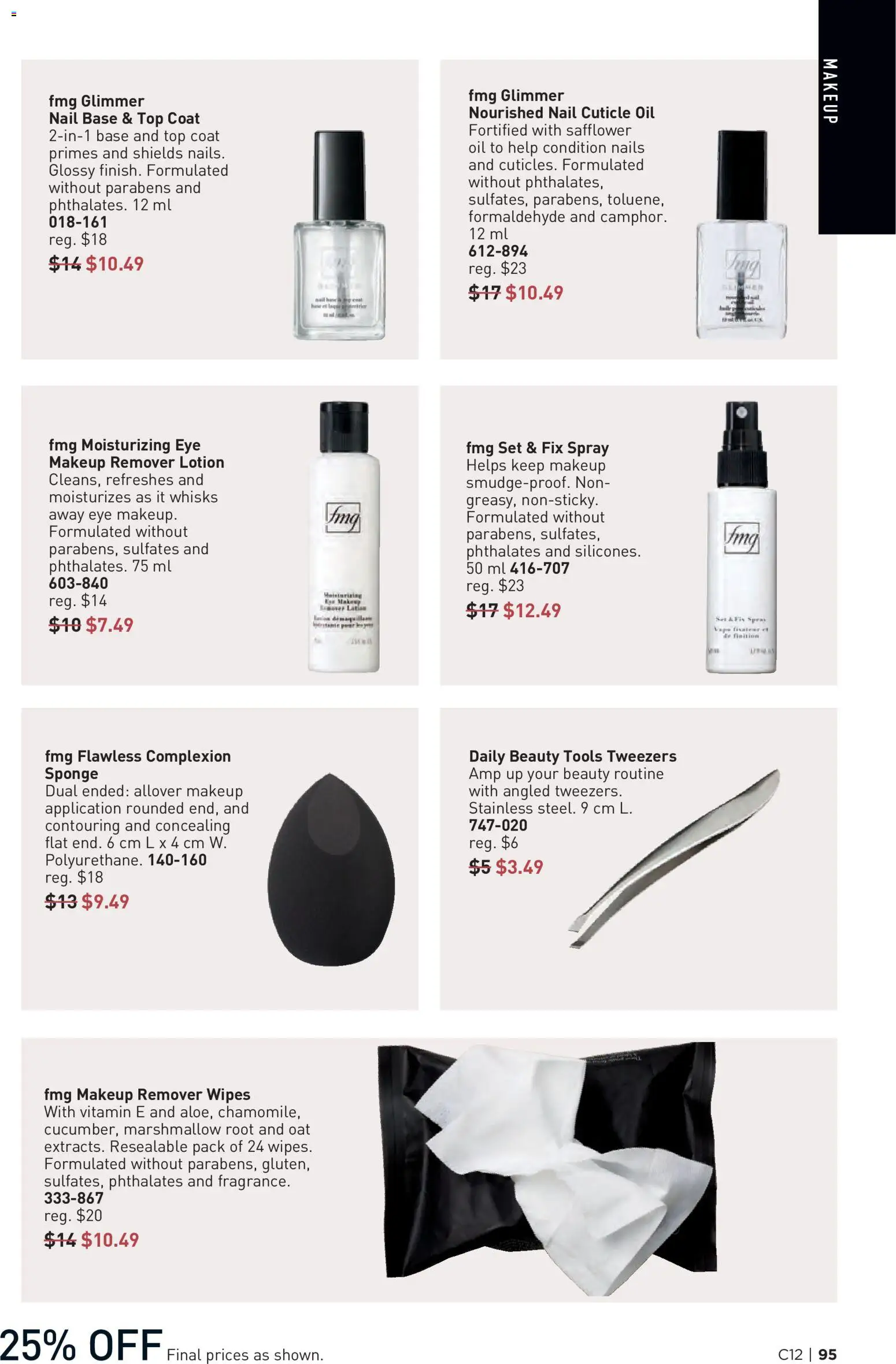 Avon flyer valid from 04.06.2026 | Page: 95 | Products: Sponge, Makeup remover, Eye makeup remover, Oil