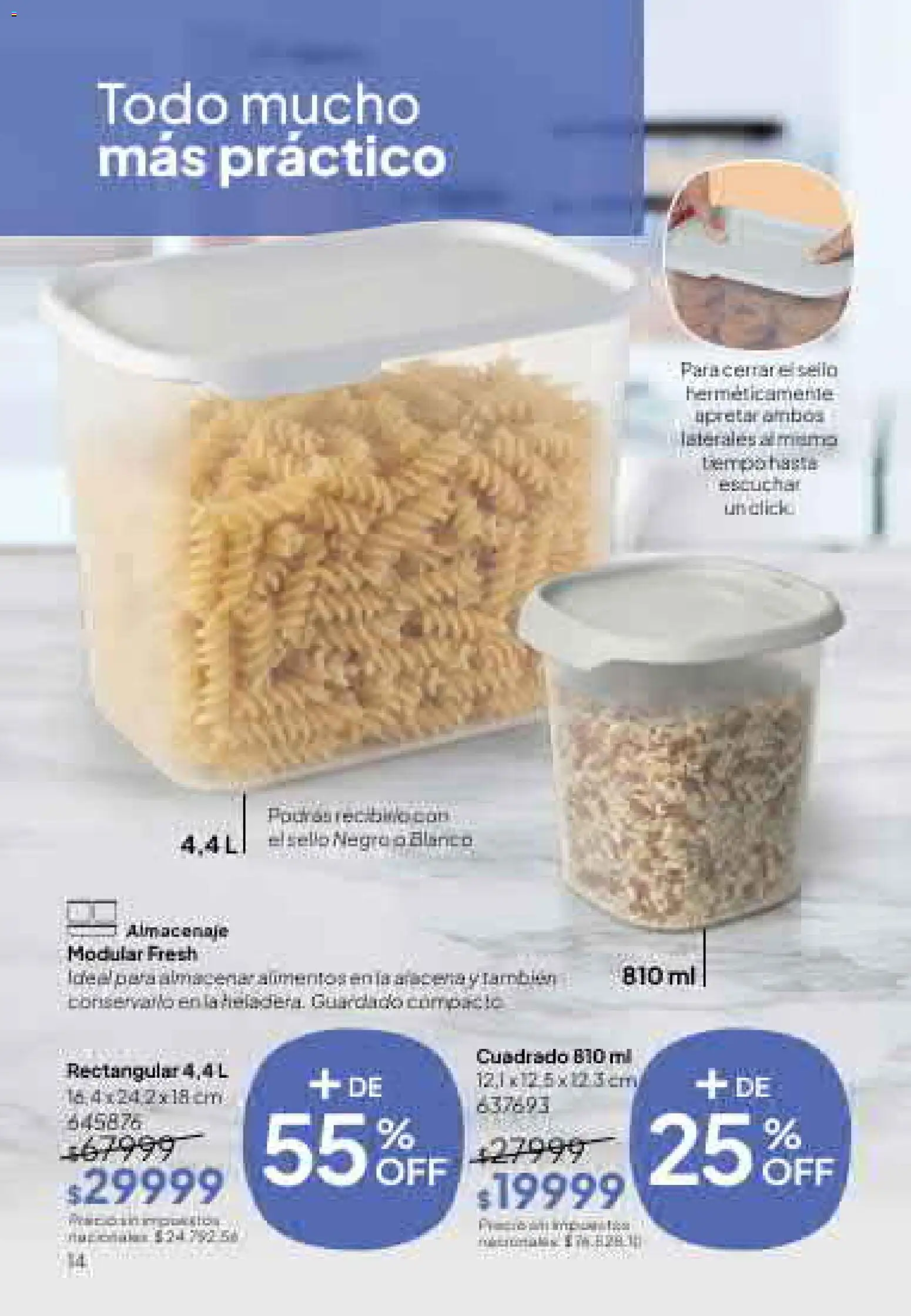 Tupperware Folleto │ válido desde el 01/07/2026 | Página: 15 | Productos: Modular, Alacena
