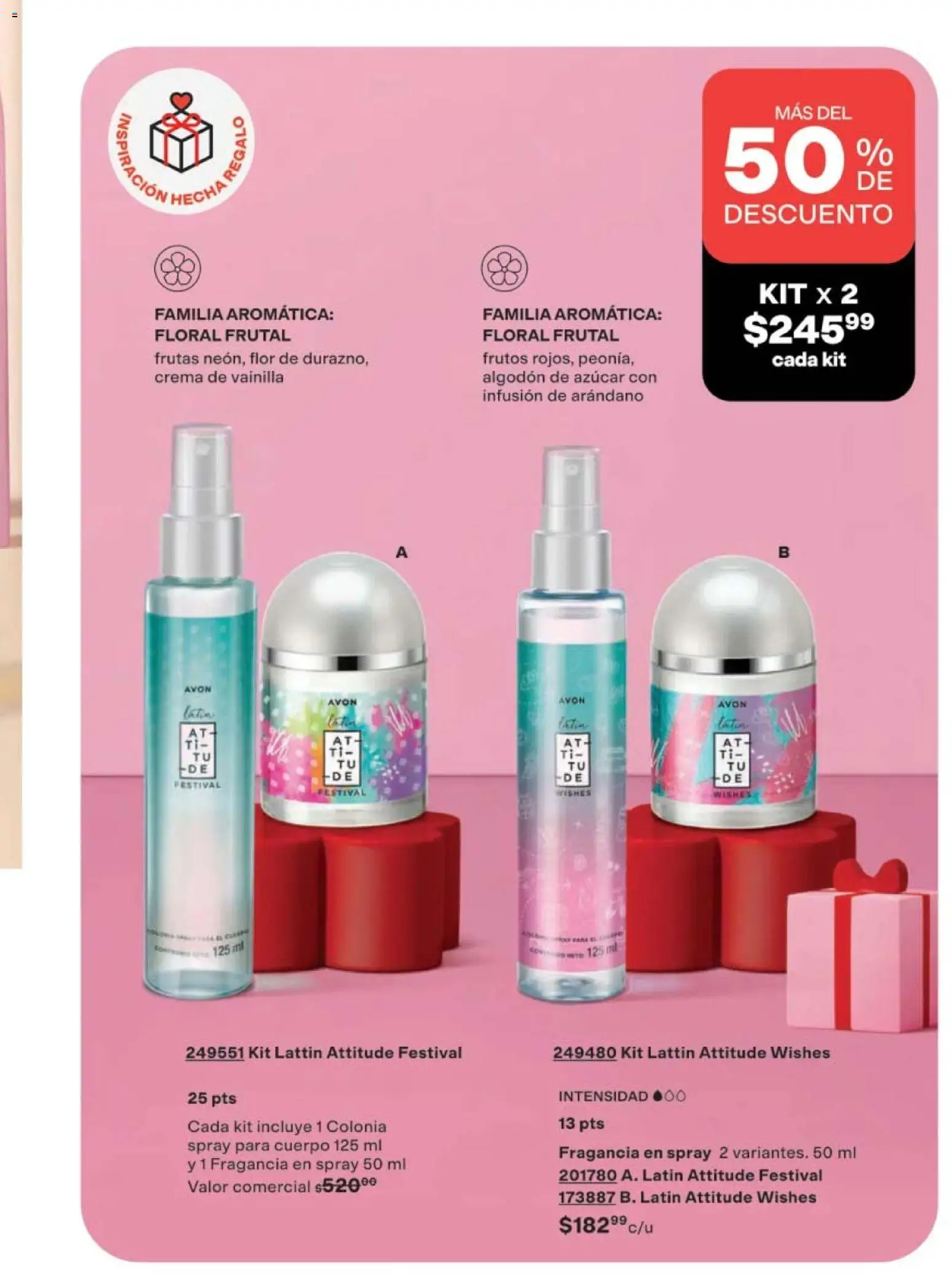 Nuevas ofertas de AVON válidas en toda la República Mexicana desde el 02.04.2026. ¡Encuentra las mejores ofertas en AVON campaña 6 2026! | Página: 47 | Productos: Azúcar, Crema, Algodón, Fragancia