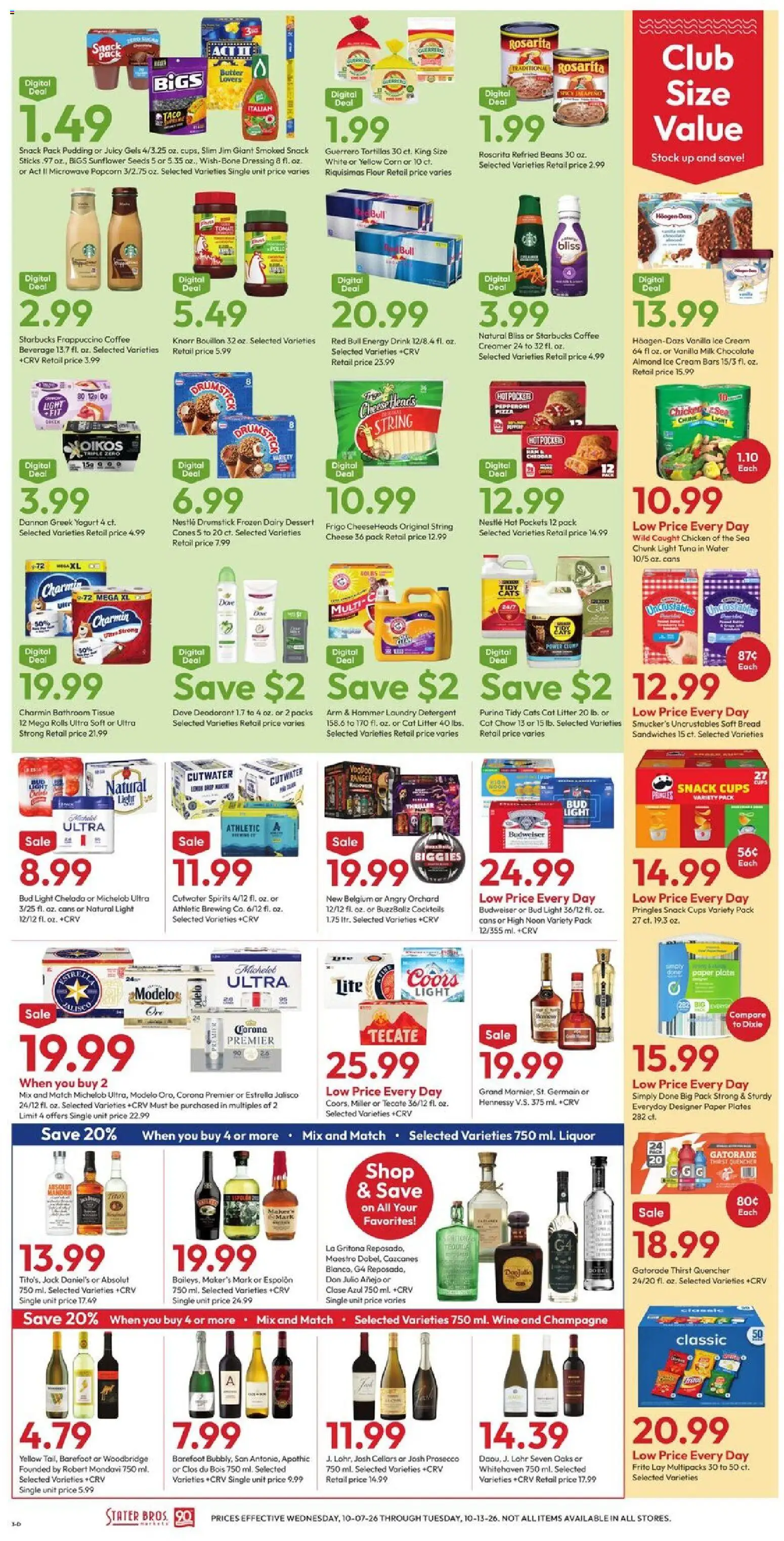 Stater Bros Weekly Ad - valid from 10/07/2026 | Page: 3