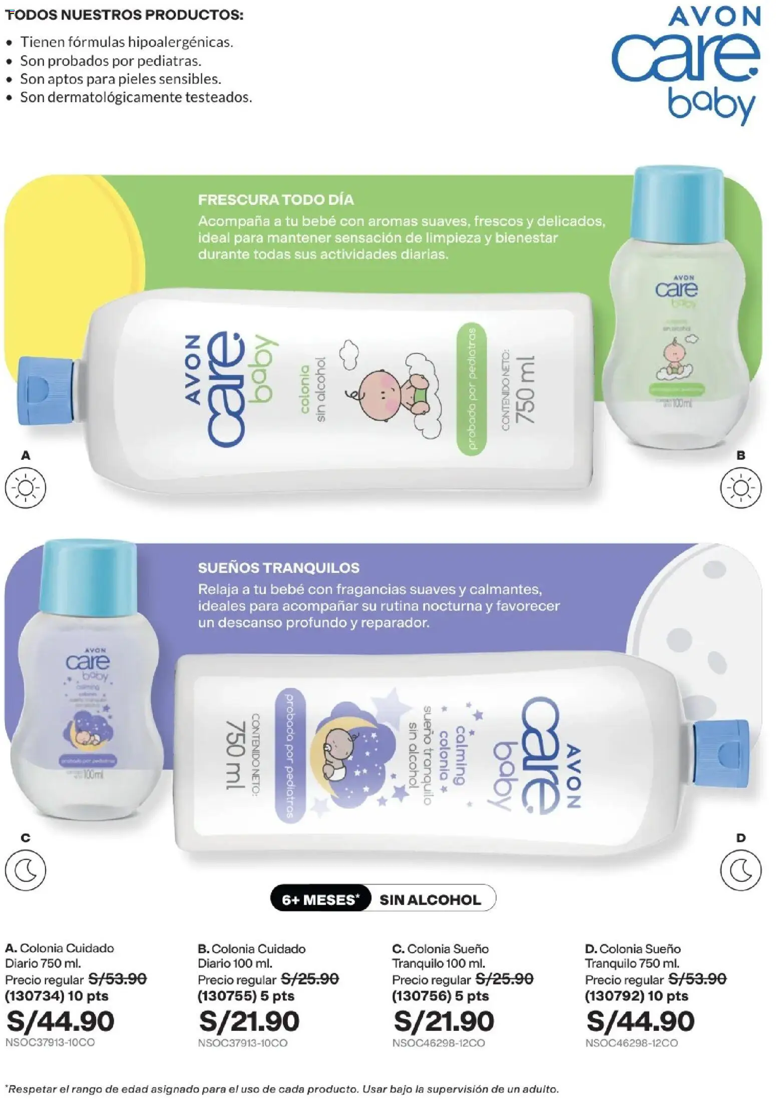 Catálogo Avon válido desde 11/08/2026 | Página: 154 | Productos: Alcohol, Bajo