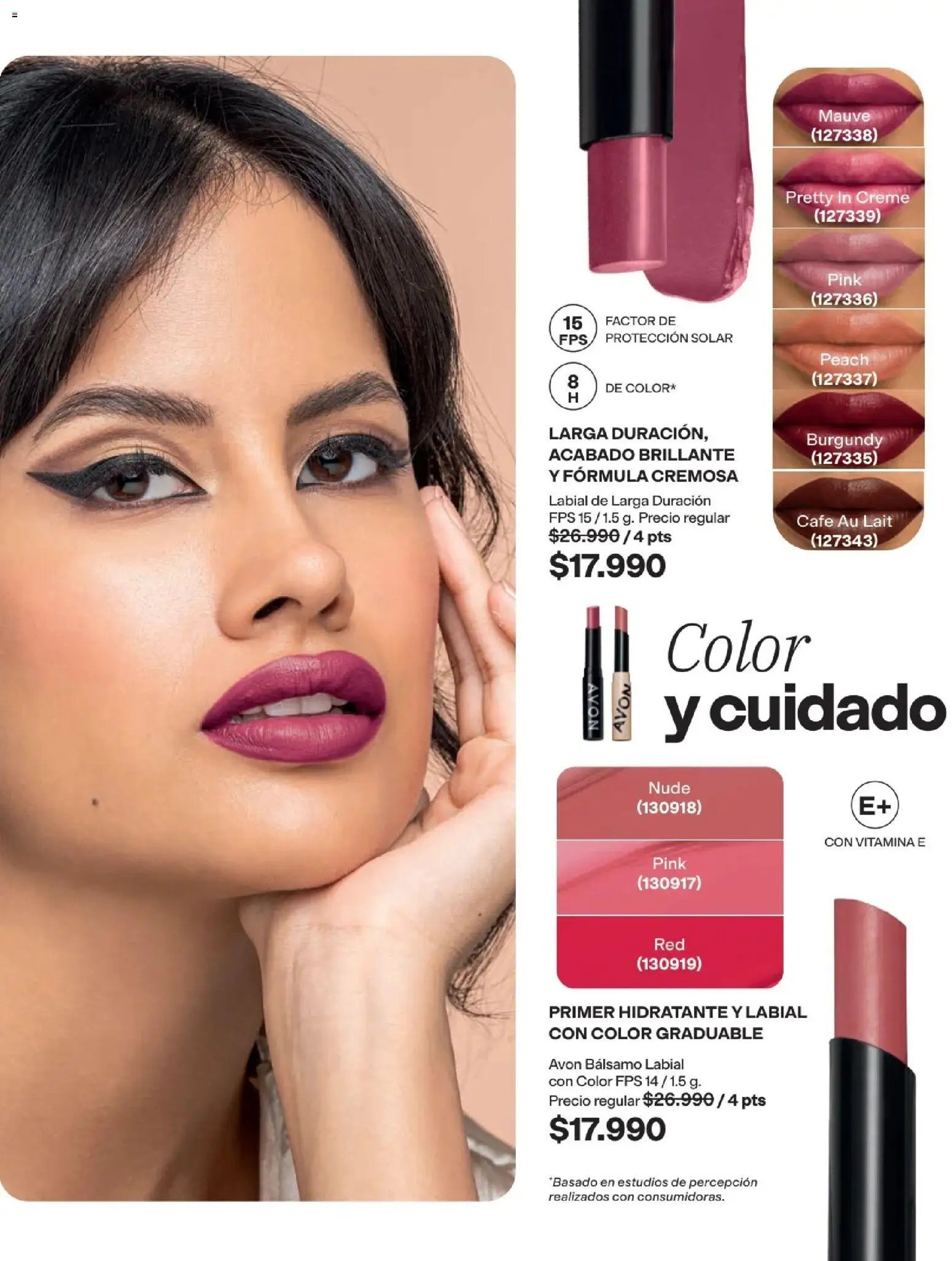 Avon revista - valida desde el 01.09.2026 | Página: 64 | Productos: Bálsamo, Café