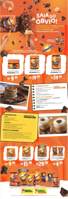 Comercial Esperança ofertas Saia do Obvio - Pré-Visualização do folheto da loja Comercial Esperança, válido de 12.06.2026 | Página: 1