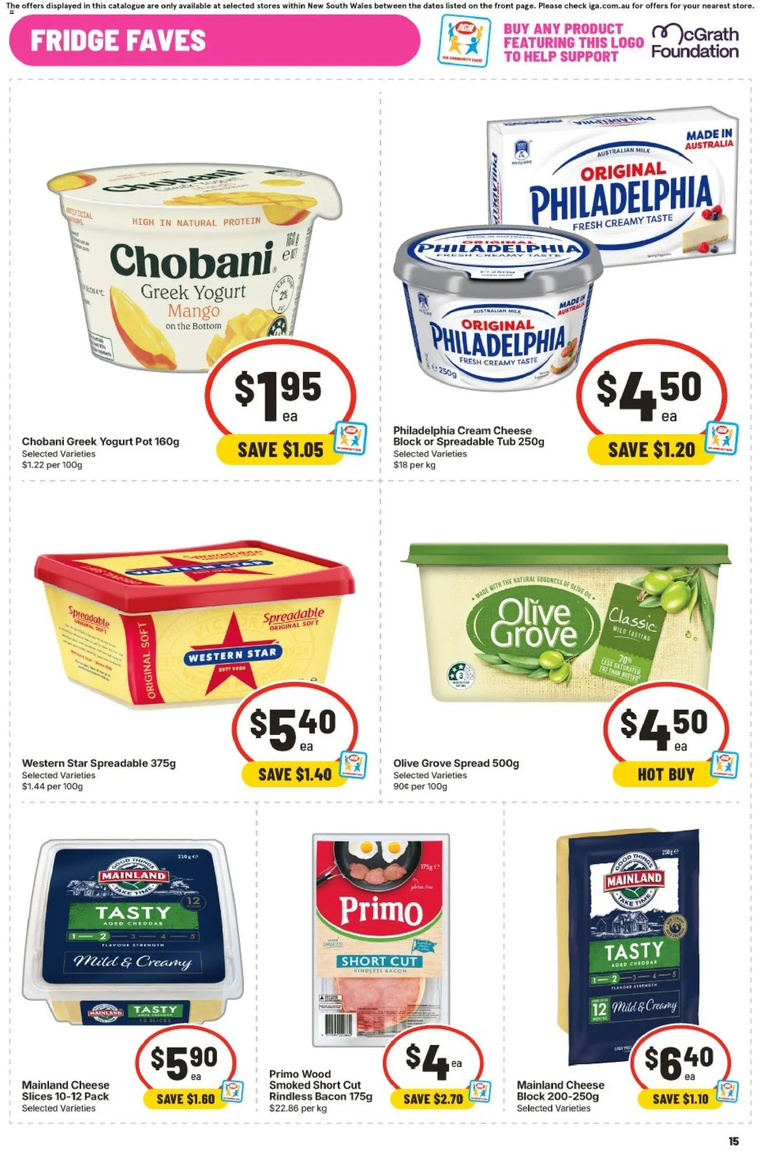 IGA catalogue - valid from 16/09/2026 | Page: 13 | Products: Pot, Cheese, Greek yogurt, Spread
