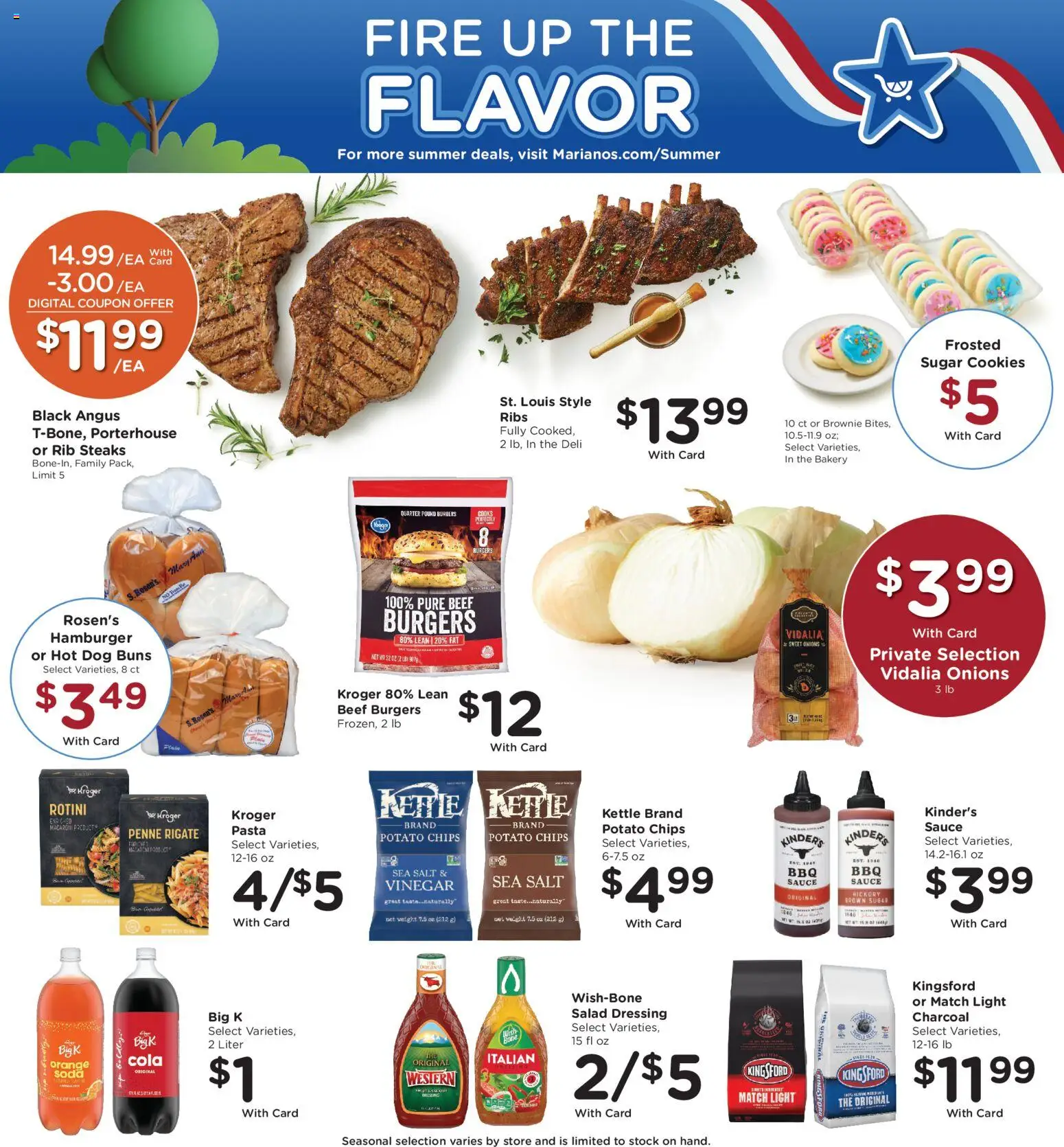 Mariano's Weekly Ad - valid from 07/29/2026 | Page: 7 | Products: Hoe, Pasta, Salad, Sauce