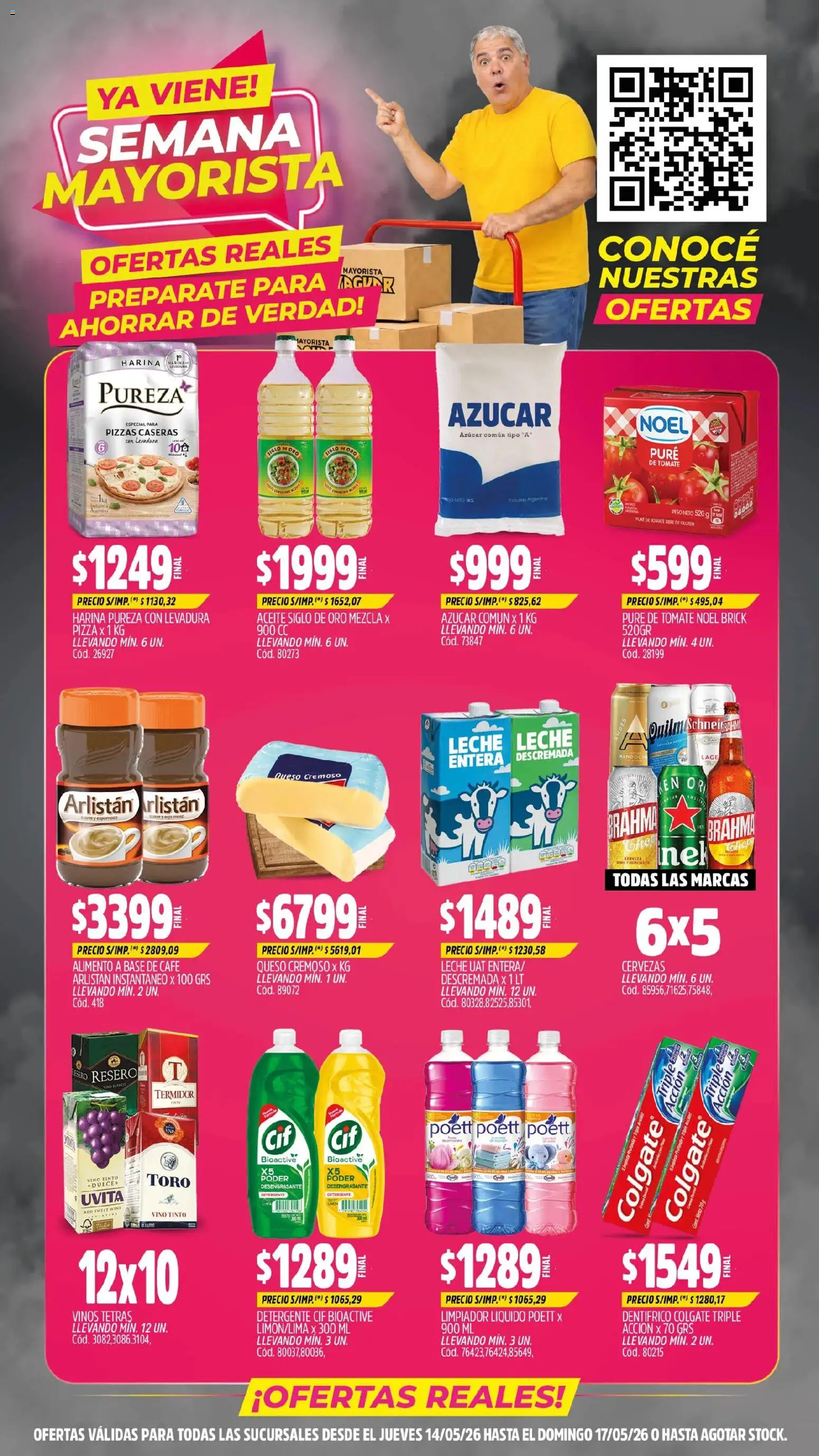Yaguar - Oferta Mayoristas BA-PQUECHA │ válido desde el 14.05.2026 | Página: 1