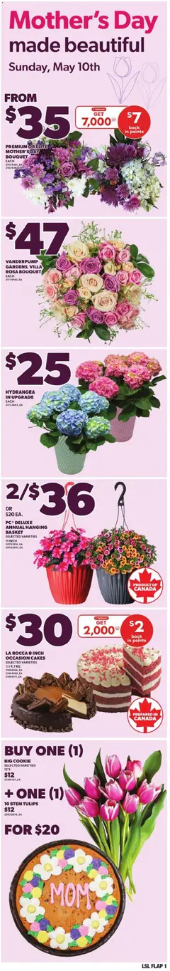 Preview of Loblaws weekly flyer / circulaire from shop Loblaws valid from 07.05.2026