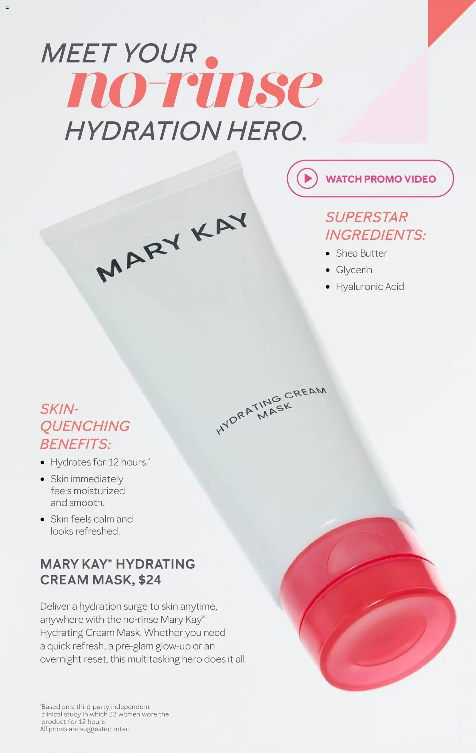 Mary Kay Skin Care 101 - valid from 16.02.2026 | Page: 3 | Products: Butter, Cream, Watch, Video
