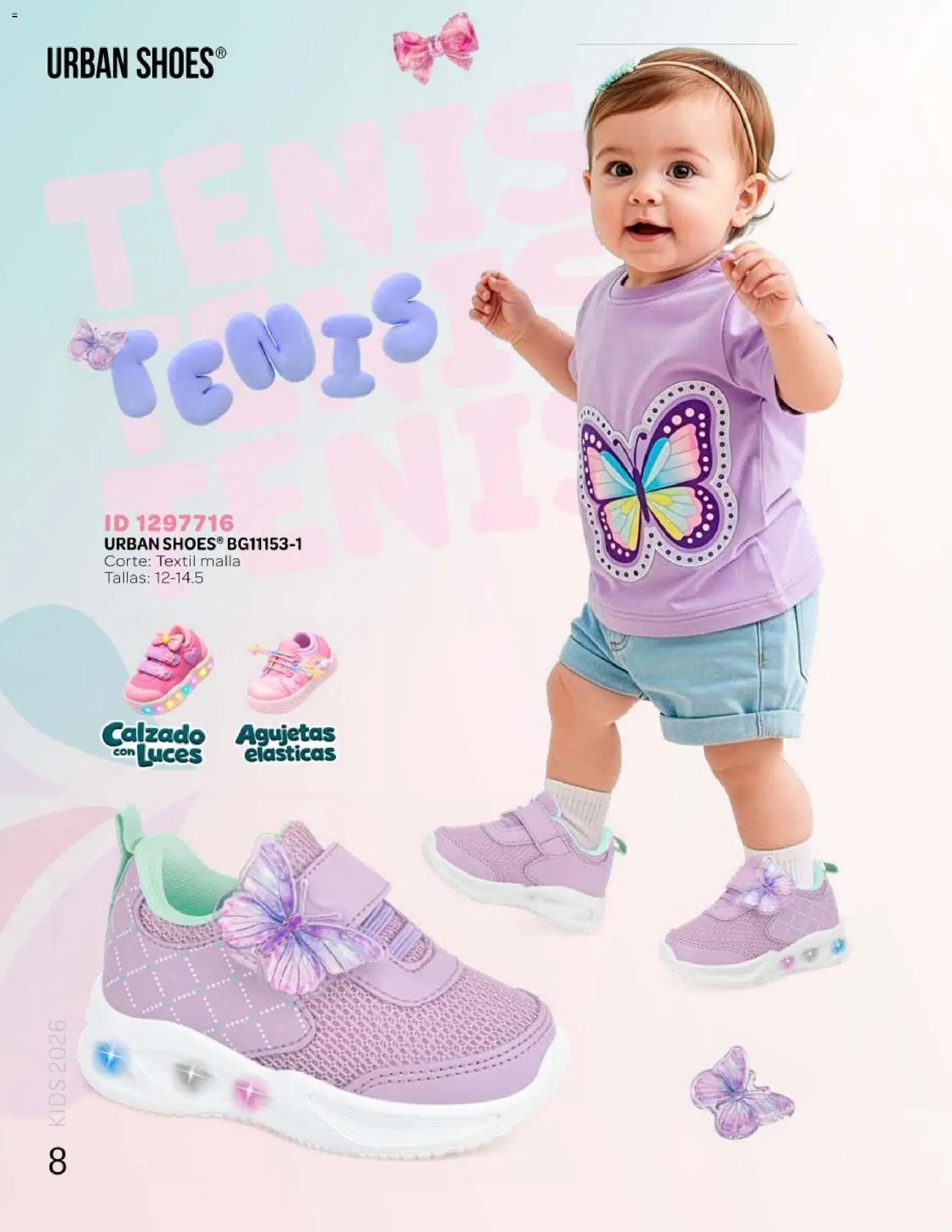 Nuevas ofertas de Price Shoes válidas en toda la República Mexicana desde el 25.04.2026. ¡Encuentra las mejores ofertas en Price Shoes catálogo Kids todo en uno! | Página: 8 | Productos: Tenis, Malla