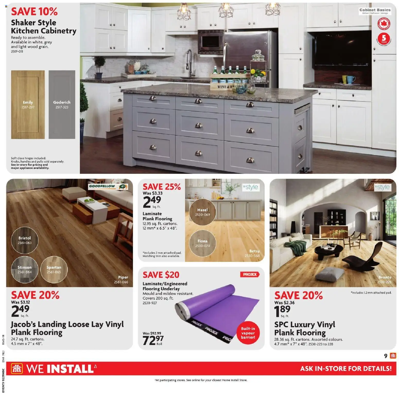 Home Hardware flyer valid from Jul 16, 2026 | Page: 20 | Products: Cabinet, Wine