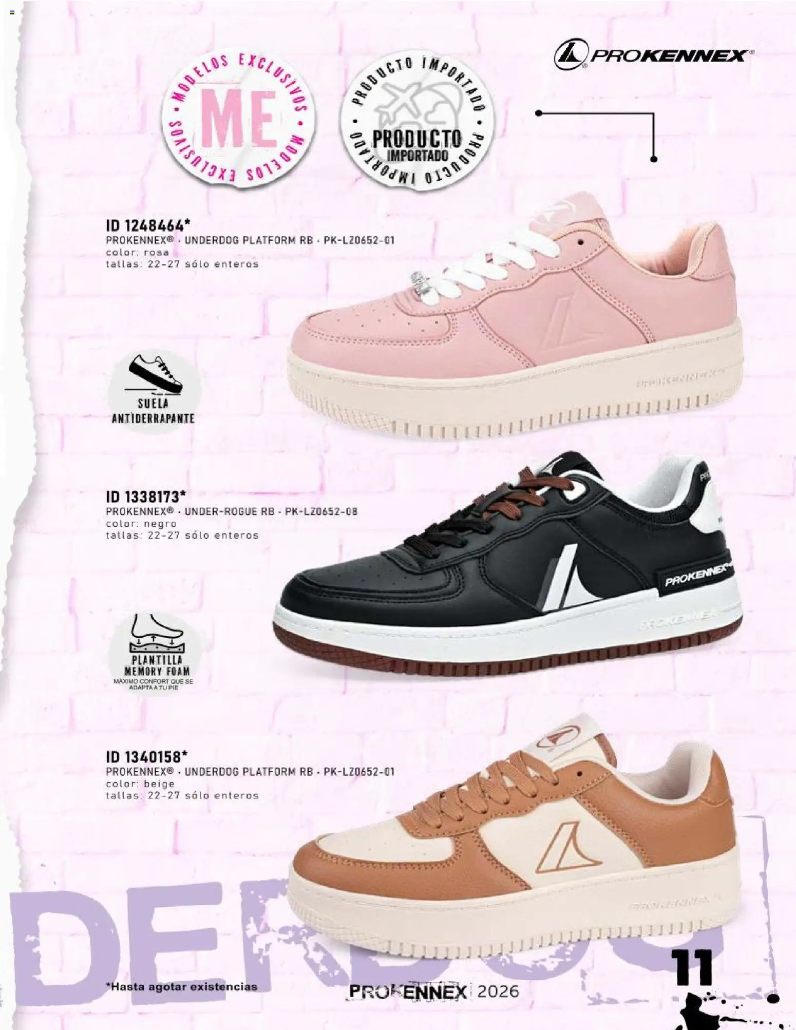 Nuevas ofertas de Price Shoes válidas en toda la República Mexicana desde el 15/09/2026. ¡Encuentra las mejores ofertas en Price Shoes catálogo Prokennex! | Página: 11