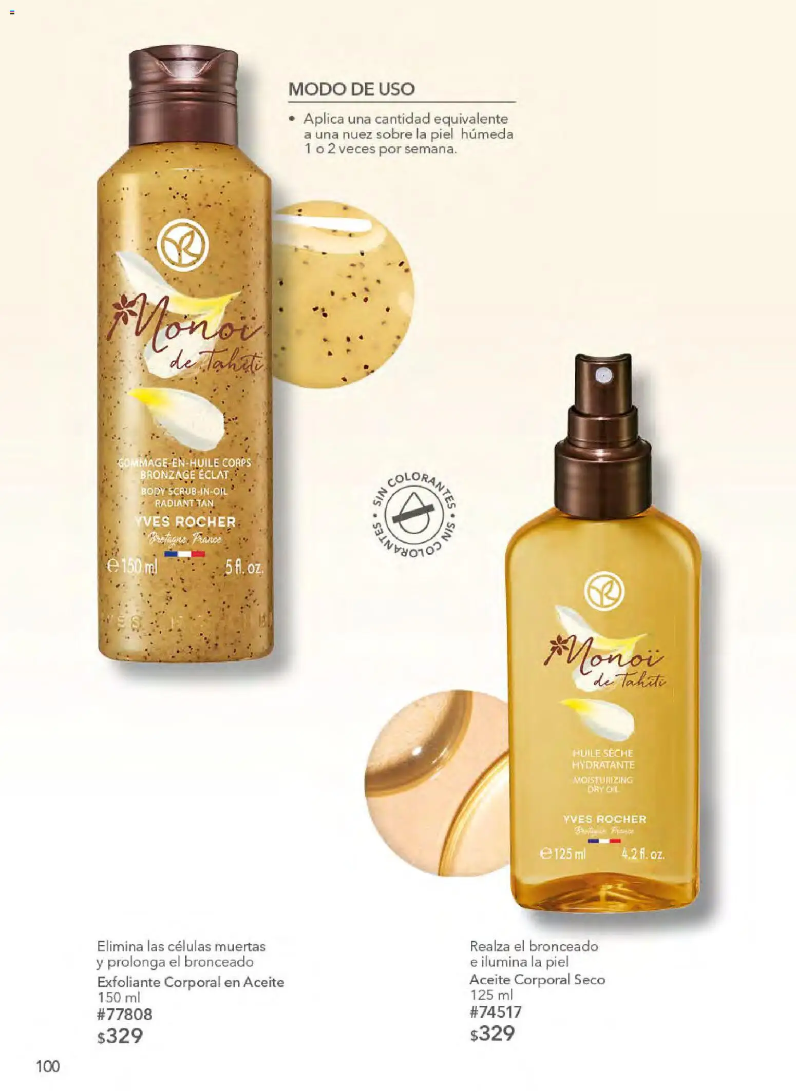 Nuevas ofertas de Yves Rocher válidas en toda la República Mexicana desde el 21.04.2026. ¡Encuentra las mejores ofertas en Yves Rocher campaña 6 2026! | Página: 102 | Productos: Exfoliante corporal, Aceite, Nuez, Body