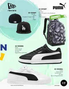 Vista previa de Price Shoes catálogo , nuevo folleto de la tienda, válido en México a partir del 15.02.2026 | Página: 17 | Productos: Tenis, Gorra, Mochila