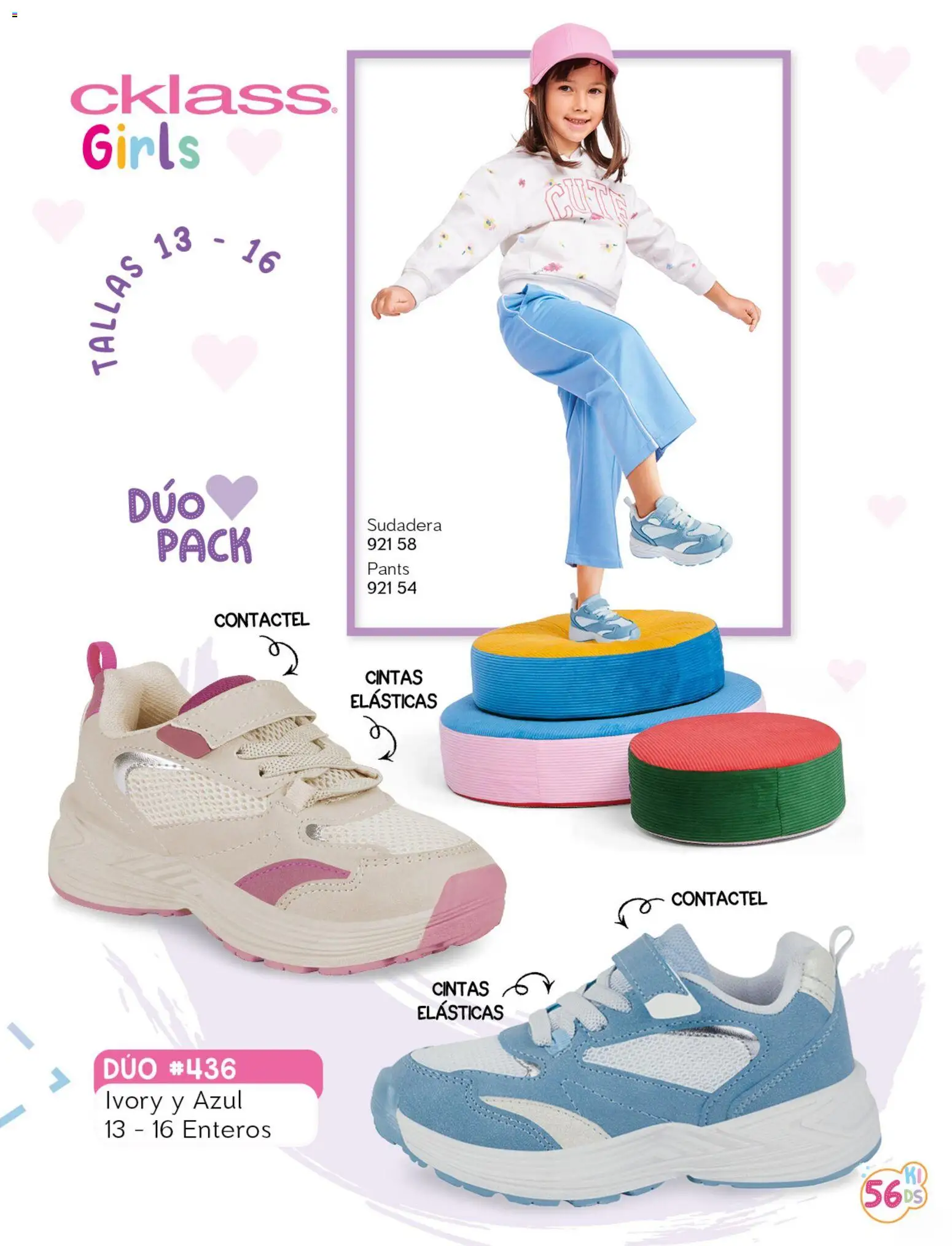 Nuevas ofertas de Cklass válidas en toda la República Mexicana desde el 08/07/2026. ¡Encuentra las mejores ofertas en Cklass catálogo Kids niña! | Página: 61 | Productos: Sudadera, Pants