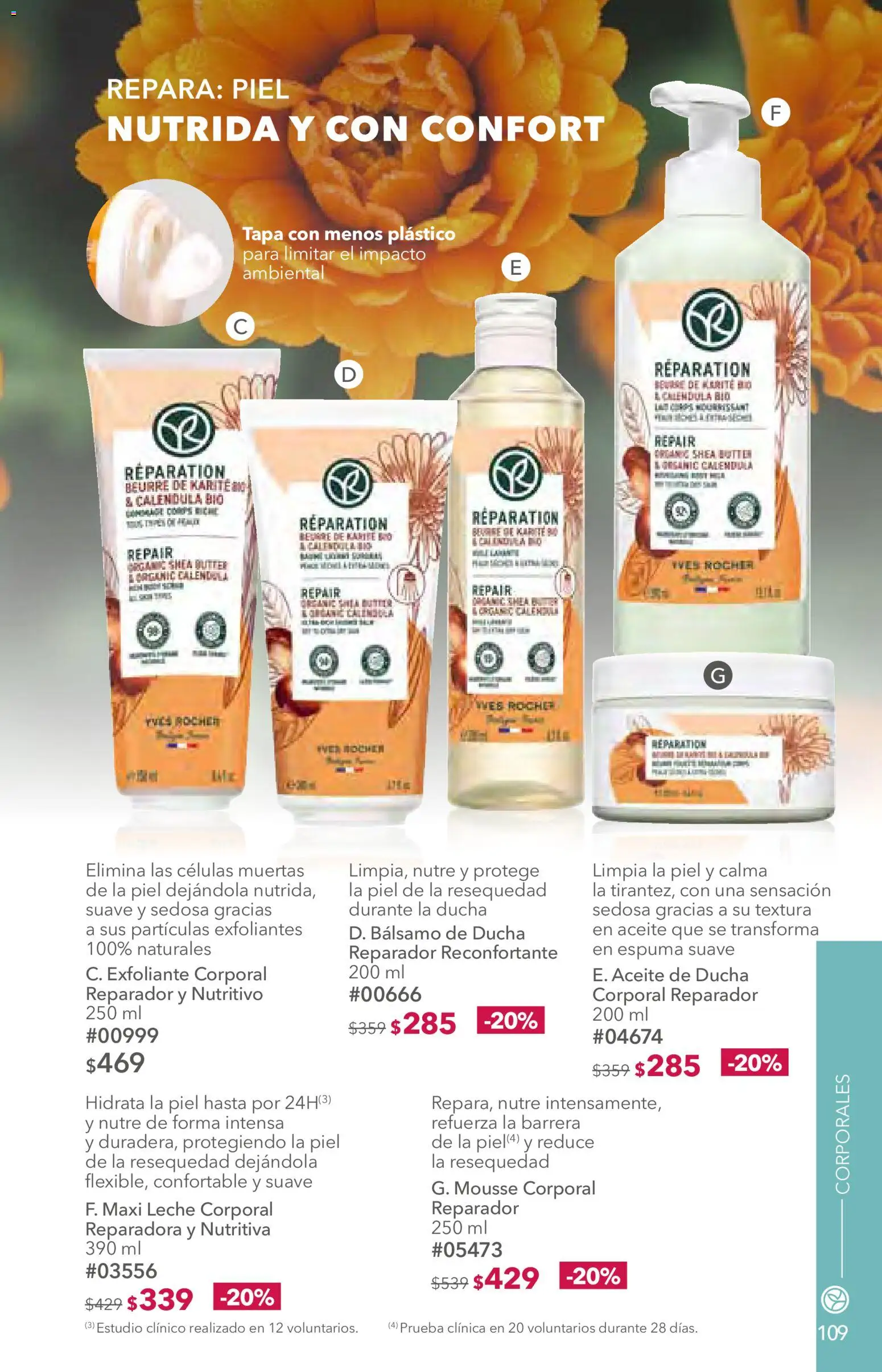 Nuevas ofertas de Yves Rocher válidas en toda la República Mexicana desde el 12.05.2026. ¡Encuentra las mejores ofertas en Yves Rocher campaña 7 2026! | Página: 111 | Productos: Exfoliante corporal, Leche, Aceite, Bálsamo