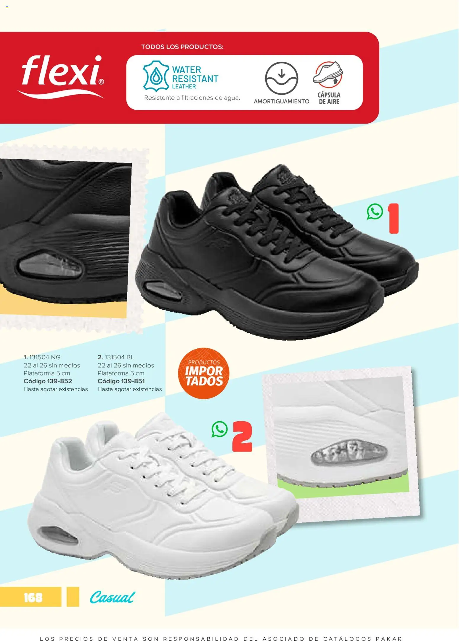 Nuevas ofertas de SC Pakar válidas en toda la República Mexicana desde el 30.01.2026. ¡Encuentra las mejores ofertas en SC Pakar catálogo Casual! | Página: 168