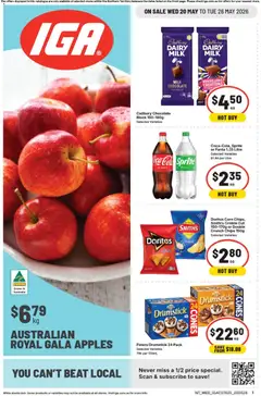 Preview of IGA catalogue NT - valid from 20.05.2026