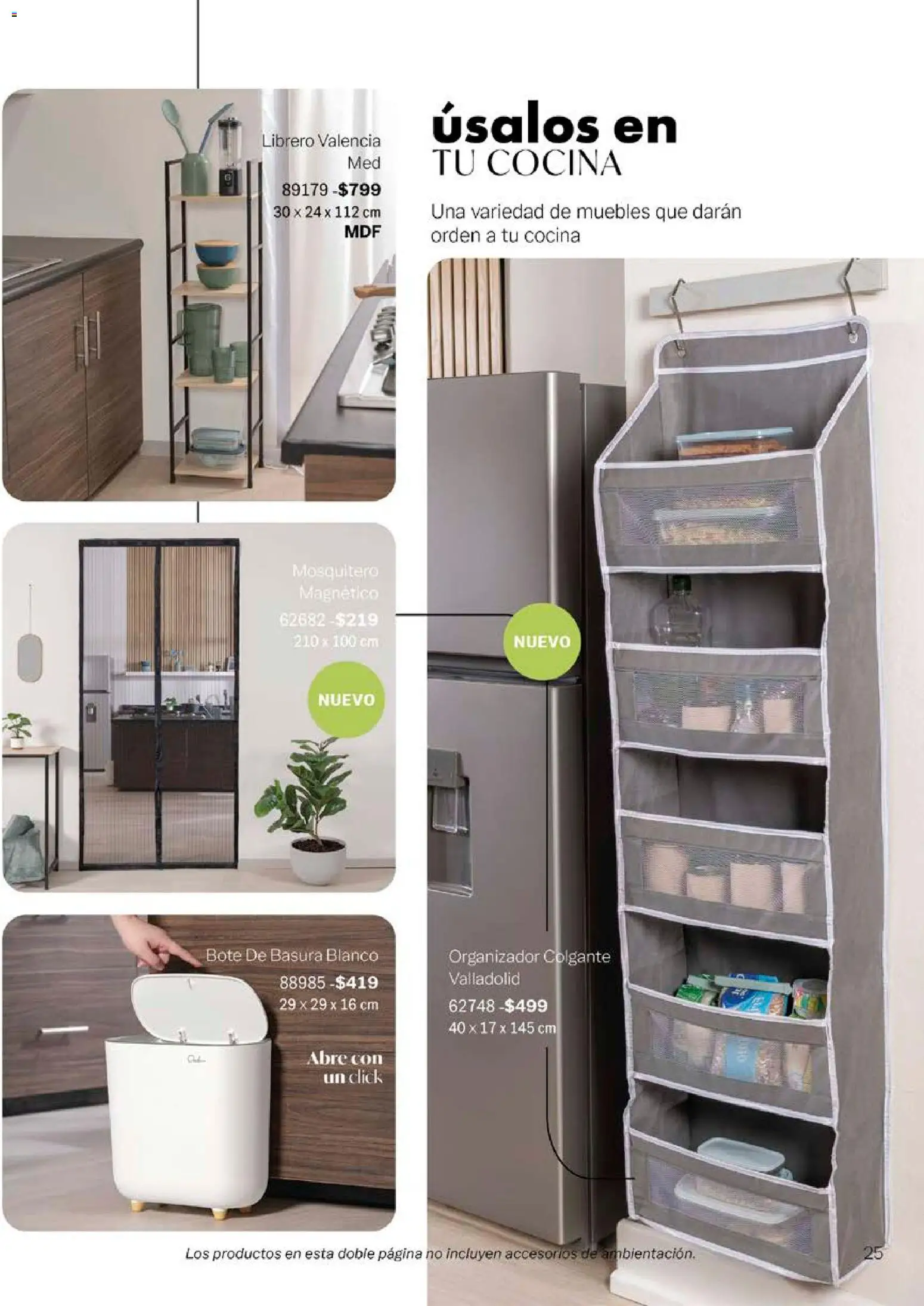 Nuevas ofertas de Vianney válidas en toda la República Mexicana desde el 14/09/2026. ¡Encuentra las mejores ofertas en Vianney catálogo Biasi! | Página: 27 | Productos: Mosquitero, Organizador, Cocina, Bote de basura