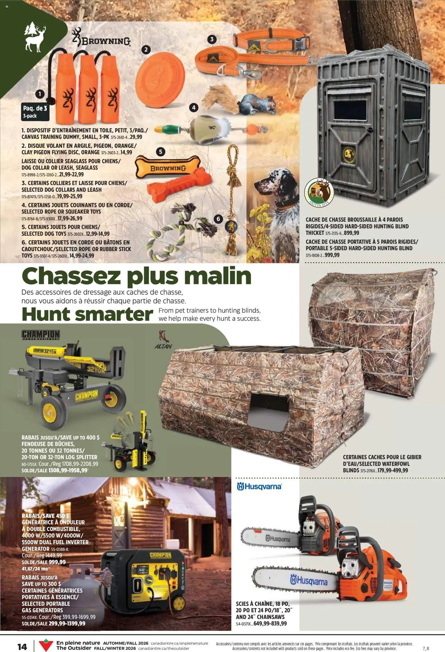 Canadian Tire flyer valid from Aug 27, 2026 | Page: 14
