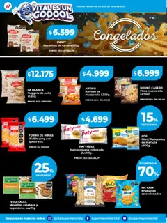 Vista previa Vital - Especial de frescos válido desde el 06/07/2026 | Página: 7 | Productos: Horno, Pollo, Muzzarella, Pan