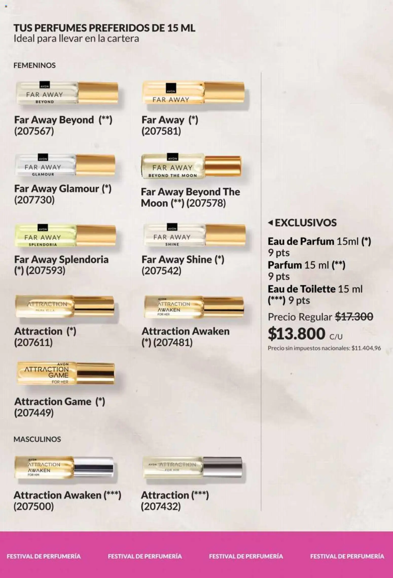 Catálogo AVON Campaña 5/2026 │ válido desde el 01.05.2026 | Página: 114 | Productos: Cartera, Eau de toilette