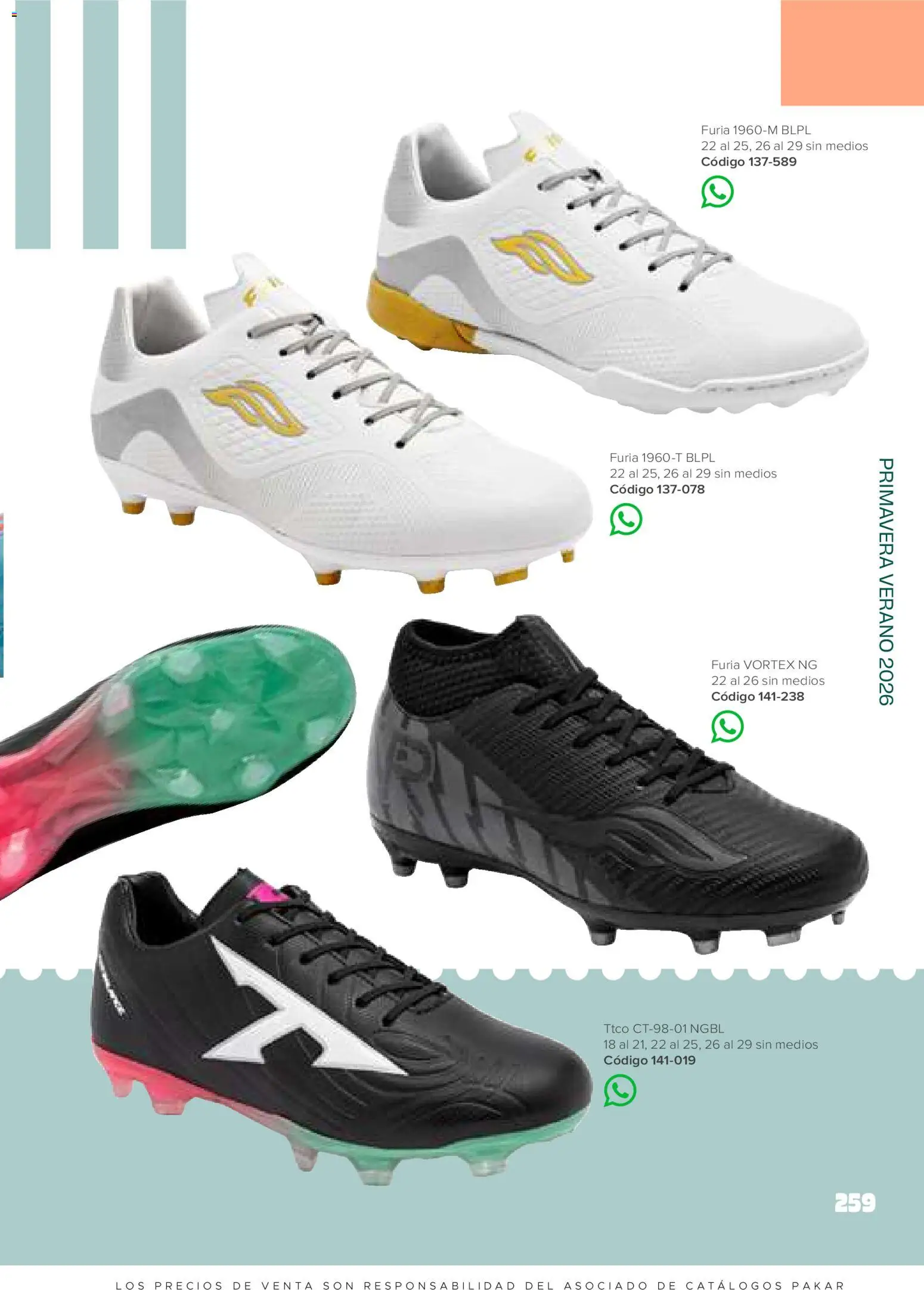 Shoes Collection PAKAR catálogo 2026 PDF (Julio) — page 258