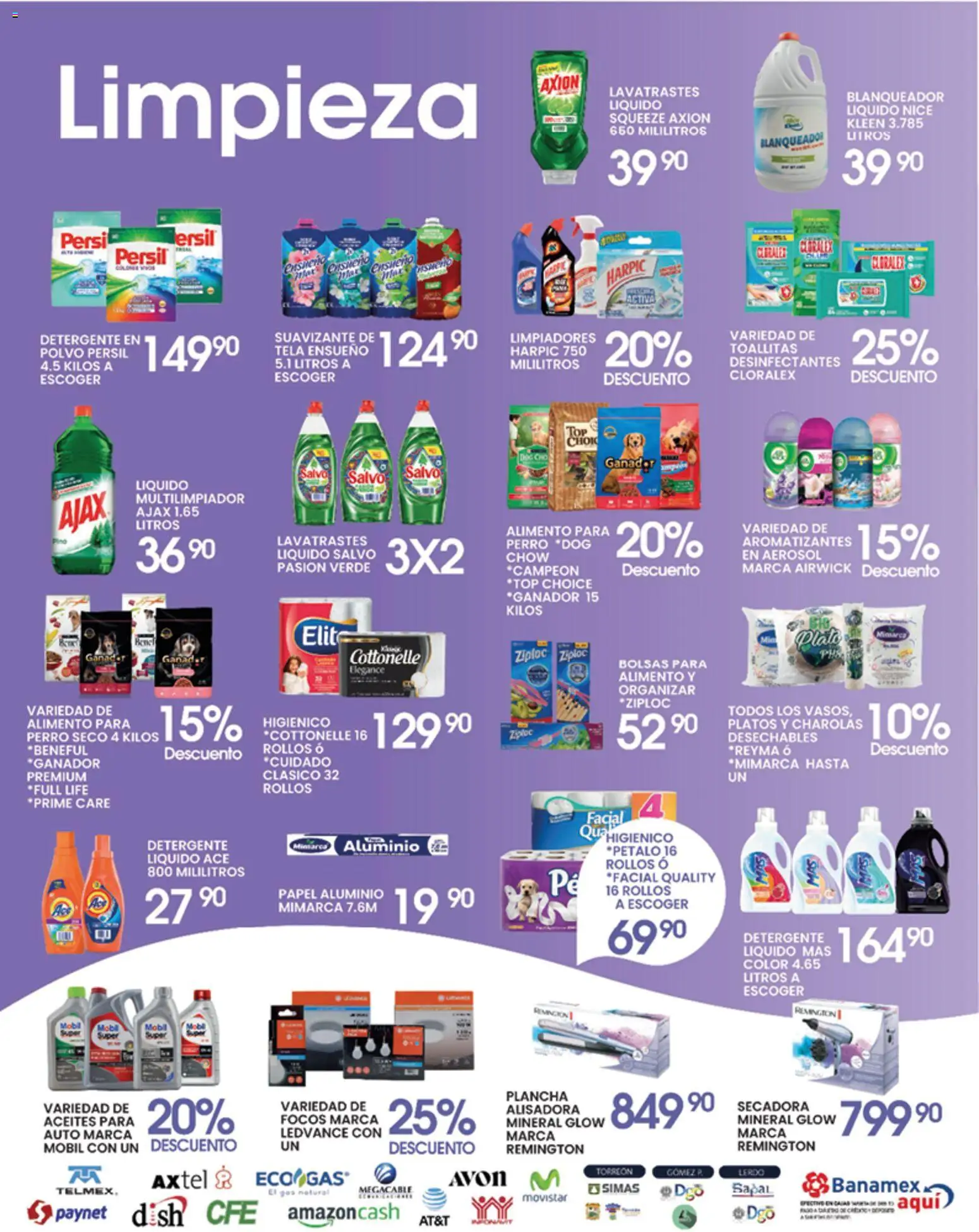 Nuevas ofertas de Alsuper válidas en toda la República Mexicana desde el 05.05.2026. ¡Encuentra las mejores ofertas en Alsuper folleto Laguna! | Página: 5 | Productos: Detergente, Suavizante, Plancha, Polvo