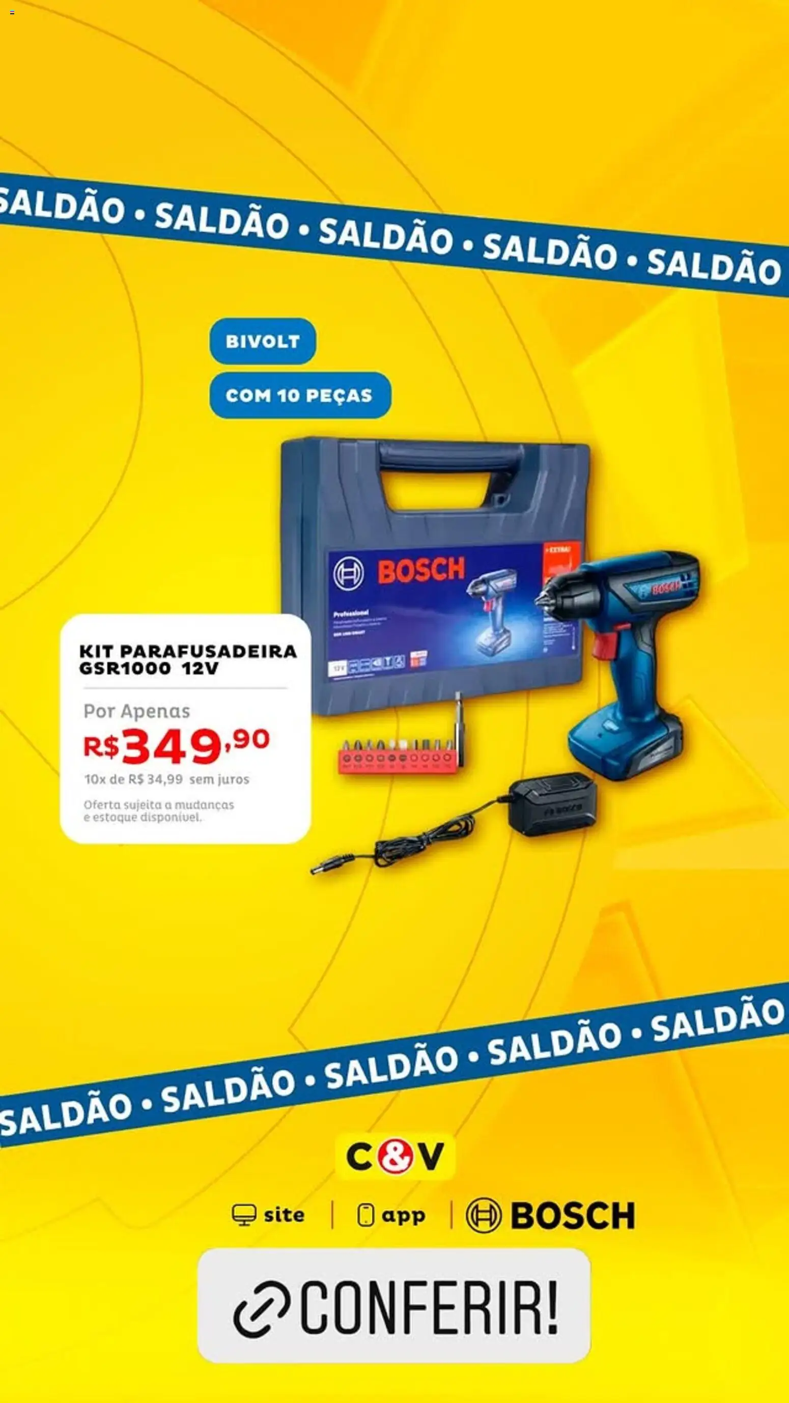 Casa e Video Folheto - válido de 11/08/2026 | Página: 6 | Produtos: Parafusadeira