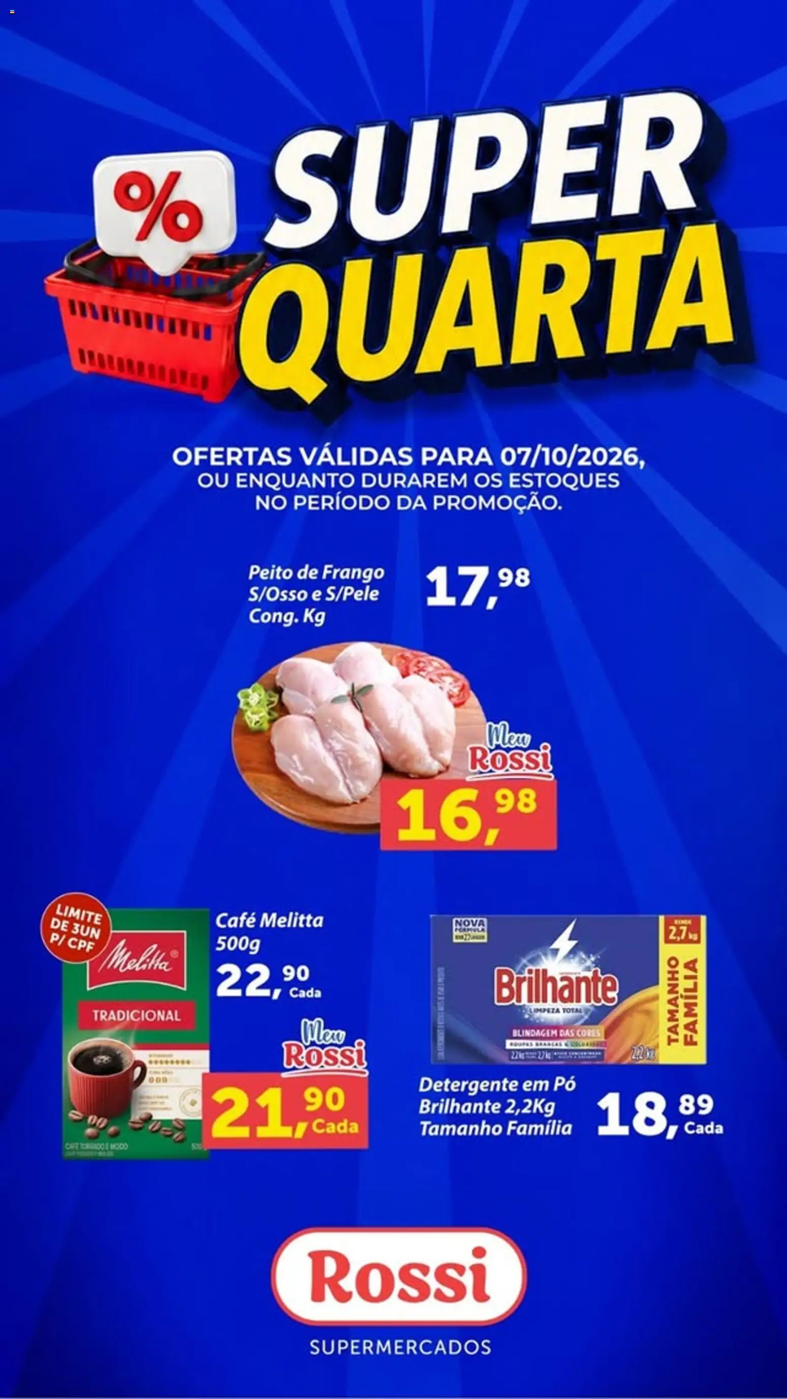 Rossi Supermercados Folheto - válido de 07/10/2026 | Página: 1