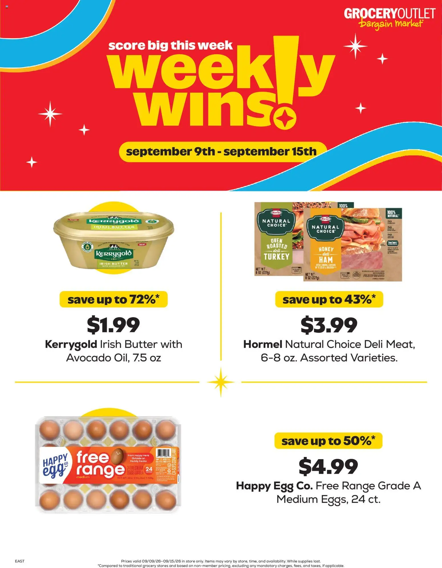 Grocery Outlet Weekly Ad - valid from 09/09/2026 | Page: 1