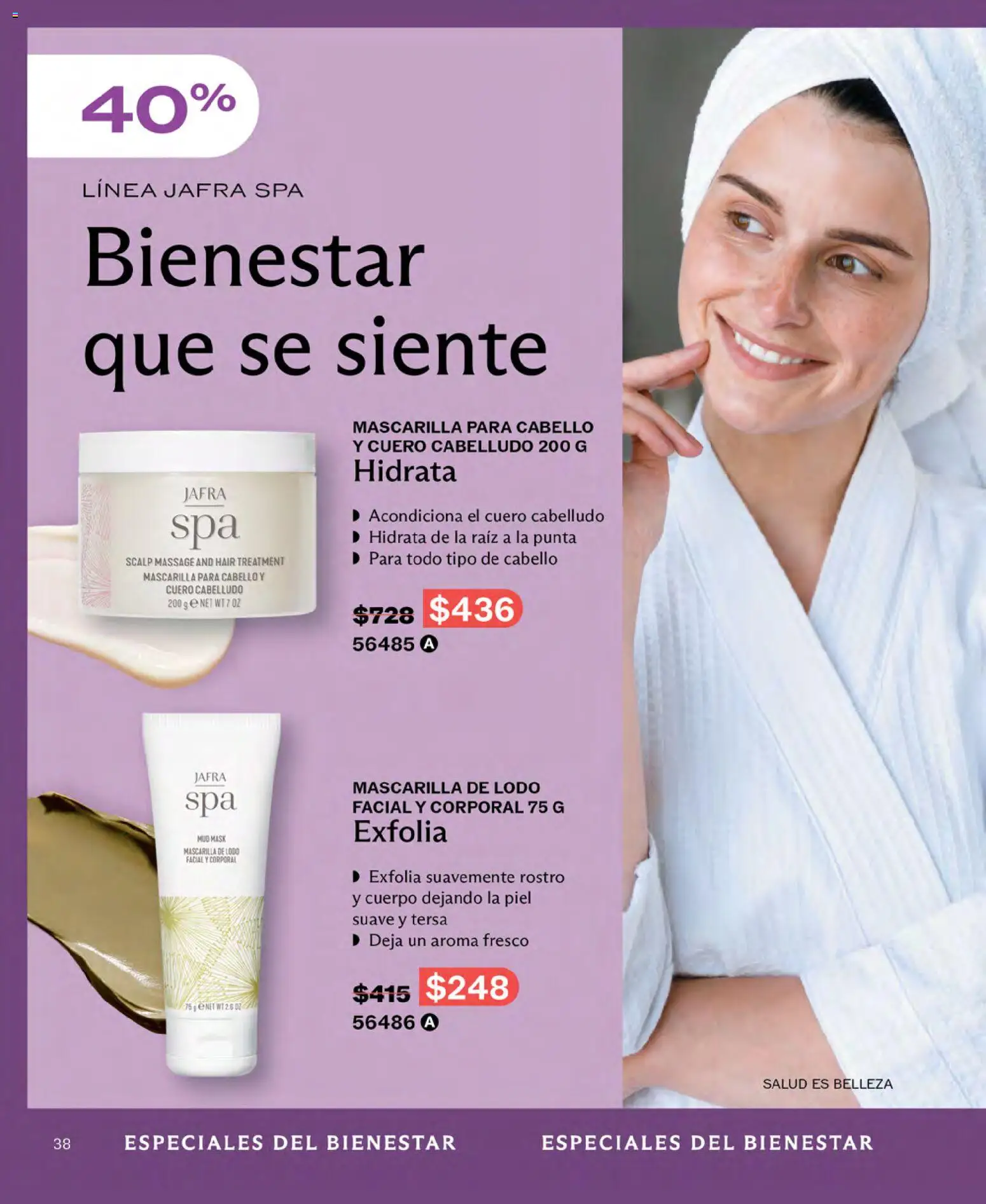 Nuevas ofertas de JAFRA válidas en toda la República Mexicana desde el 01/08/2026. ¡Encuentra las mejores ofertas en JAFRA catálogo! | Página: 38