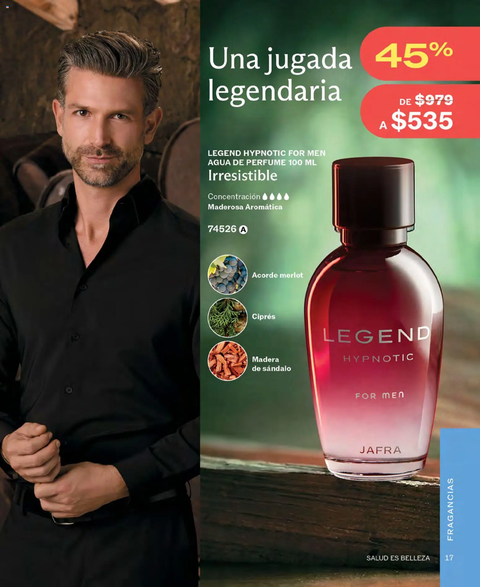 Nuevas ofertas de JAFRA válidas en toda la República Mexicana desde el 01.05.2026. ¡Encuentra las mejores ofertas en JAFRA catálogo! | Página: 17 | Productos: Agua, Perfume