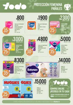 Vista previa Supermercados TODO - Ofertas válido desde el 02.06.2026 | Página: 19 | Productos: Algodón, Toallas, Pañales