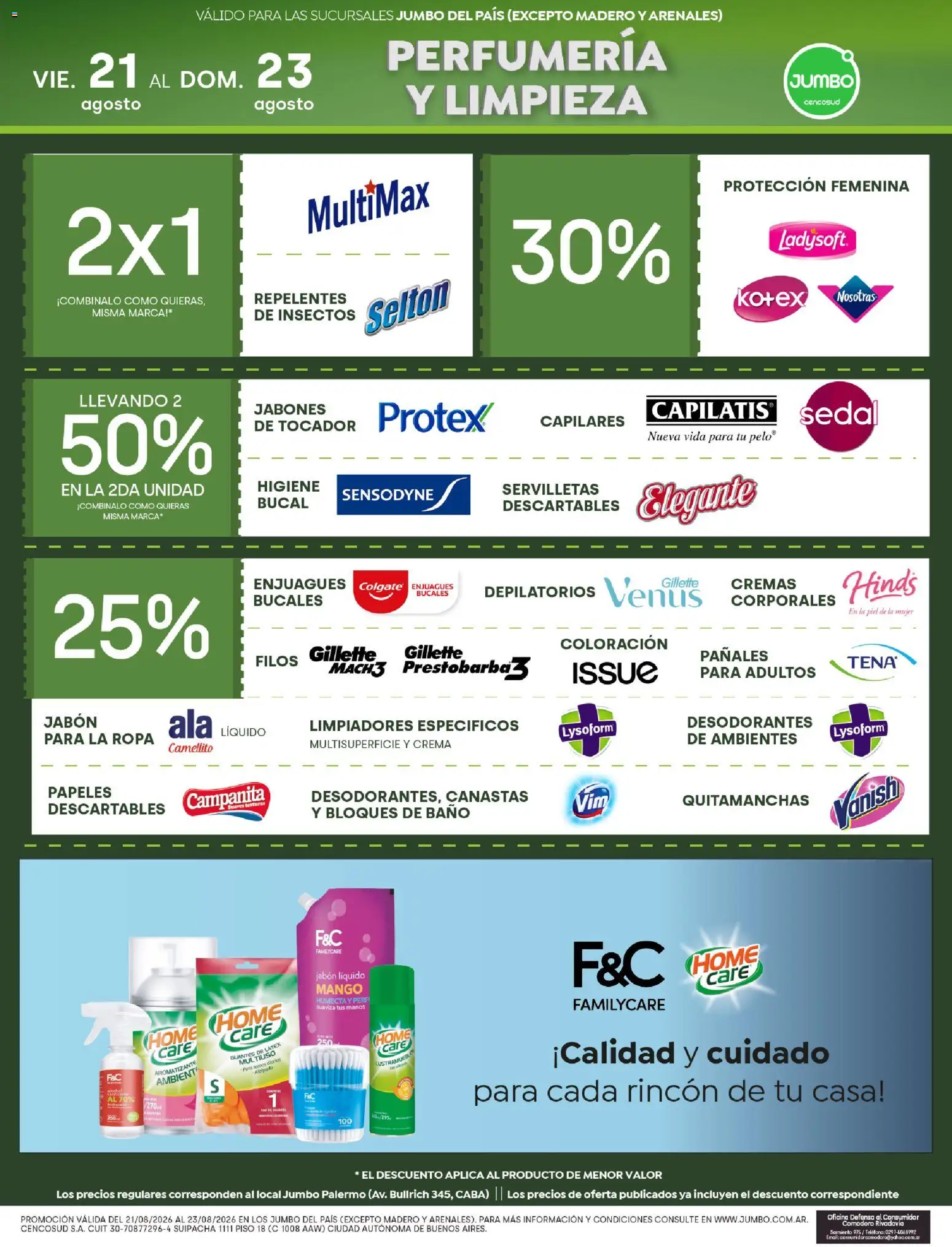 Jumbo ofertas │ válido desde el 20/08/2026 | Página: 7 | Productos: Servilletas, Jabón líquido, Mango, Pañales