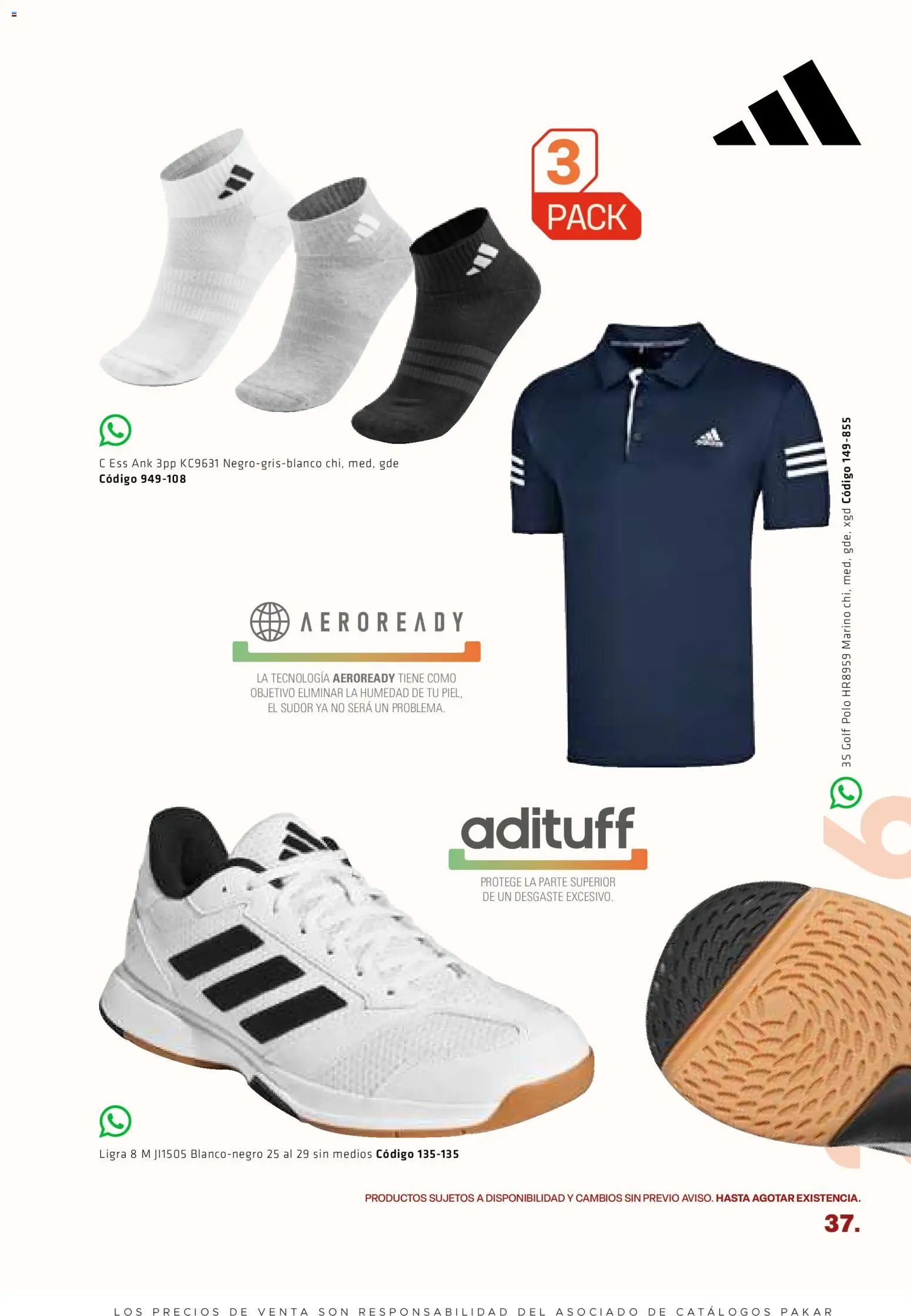 Nuevas ofertas de SC Pakar válidas en toda la República Mexicana desde el 28/08/2026. ¡Encuentra las mejores ofertas en SC Pakar catálogo Premium Men Tomo 1! | Página: 37