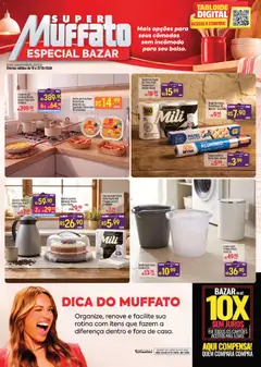 Super Muffato ofertas Bazar - Pré-Visualização do folheto da loja Super Muffato, válido de 16/10/2026
