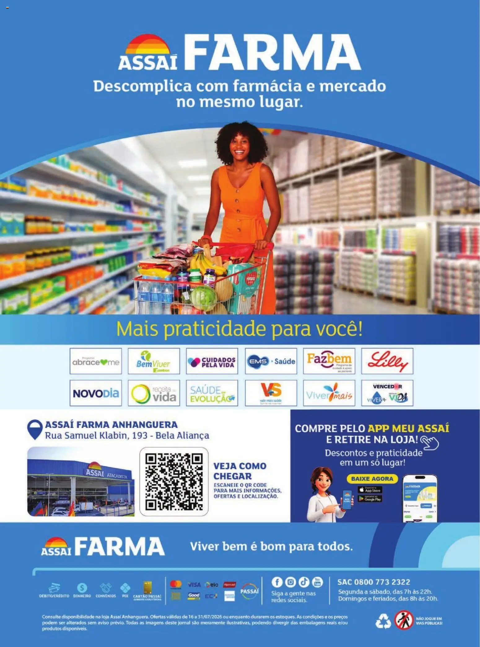 Assaí Atacadista Folheto - válido de 16/07/2026 | Página: 4 | Produtos: Aliança