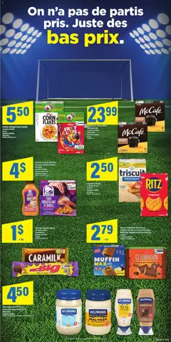 Preview of Maxi weekly flyer / circulaire from shop Maxi valid from Jul 2, 2026 | Page: 9 | Products: Flakes, Milk, Butter, Coffee
