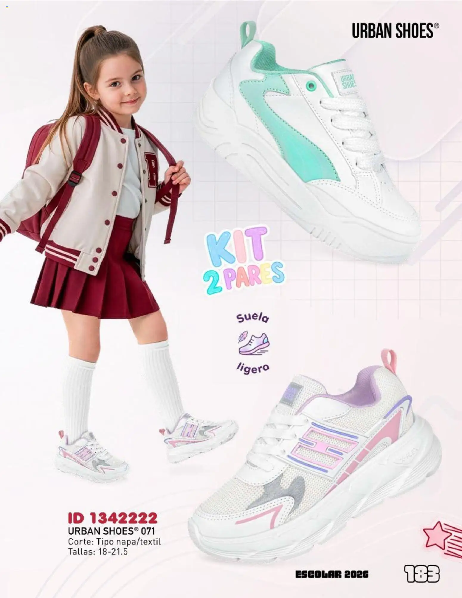 Nuevas ofertas de Price Shoes válidas en toda la República Mexicana desde el 12.06.2026. ¡Encuentra las mejores ofertas en Price Shoes catálogo Escolar! | Página: 183