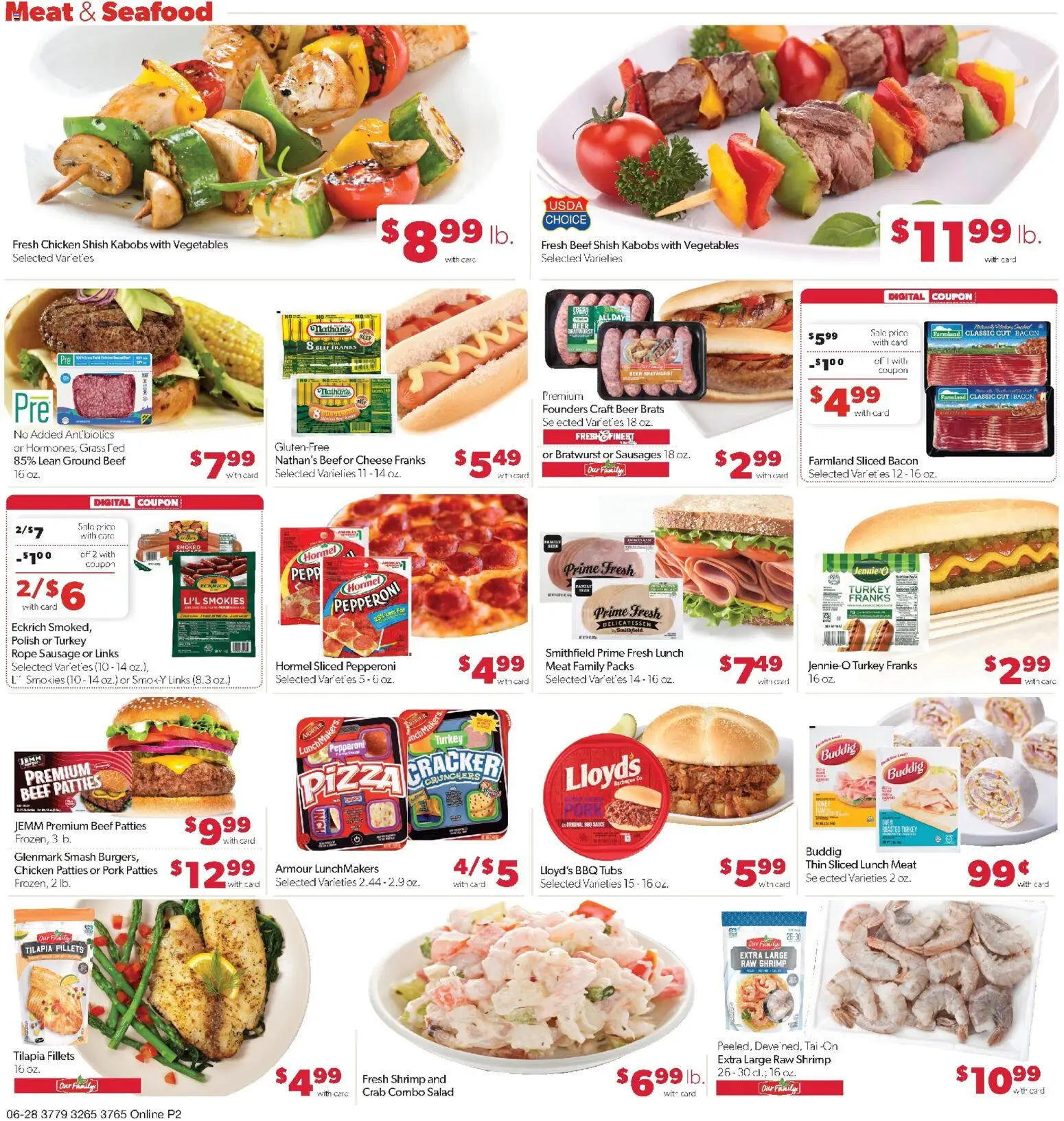 Family Fare Weekly Ad - SD - valid from 06/28/2026 | Page: 7 | Products: Pork, Sauce, Seafood, Sausage