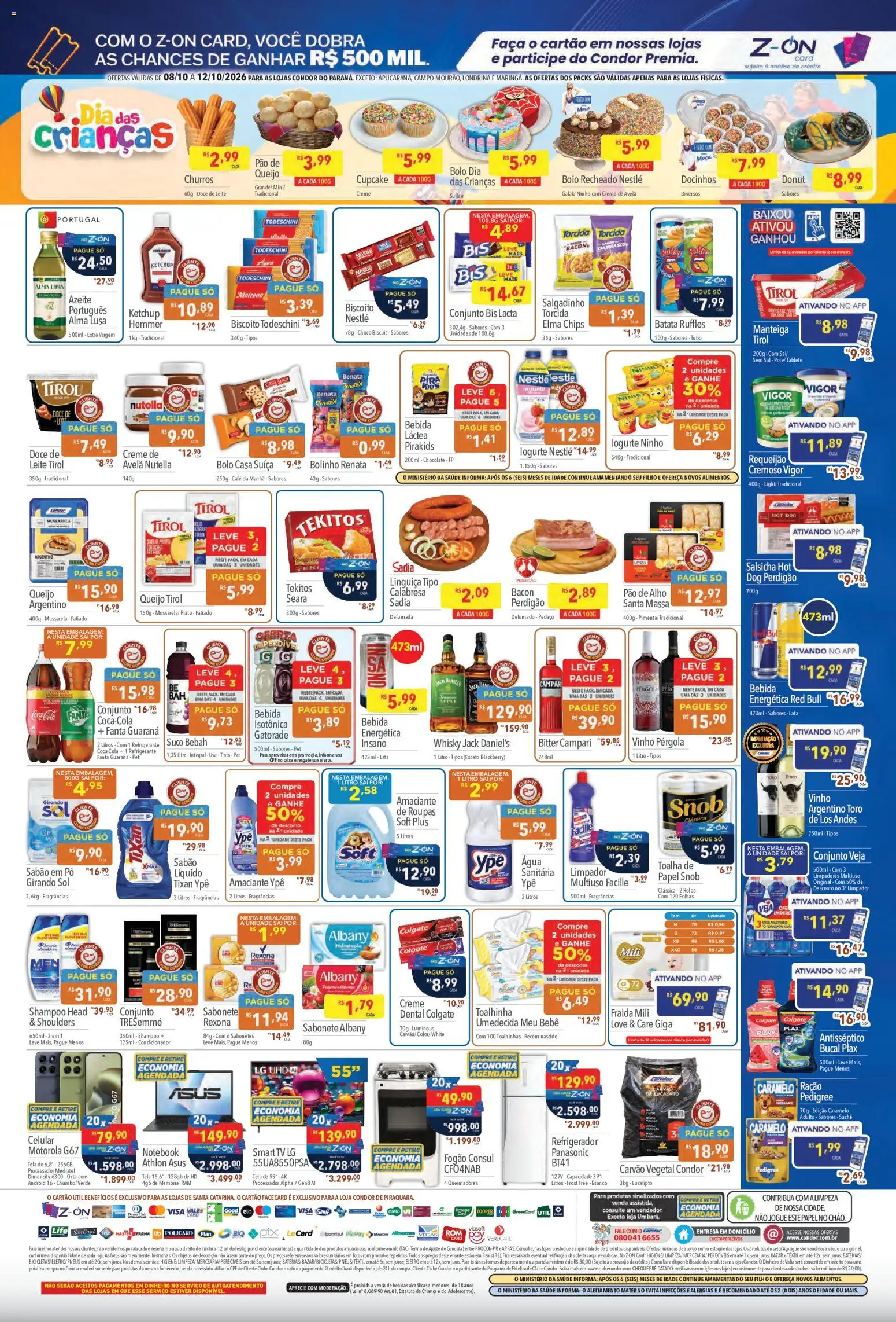 Supermercados Condor Folheto - válido de 08/10/2026 | Página: 2