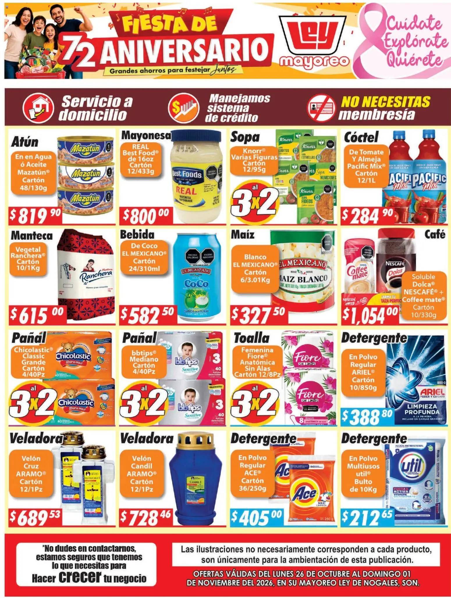 Nuevas ofertas de Casa Ley válidas en toda la República Mexicana desde el 26/10/2026. ¡Encuentra las mejores ofertas en Casa Ley folleto Nogales! | Página: 2
