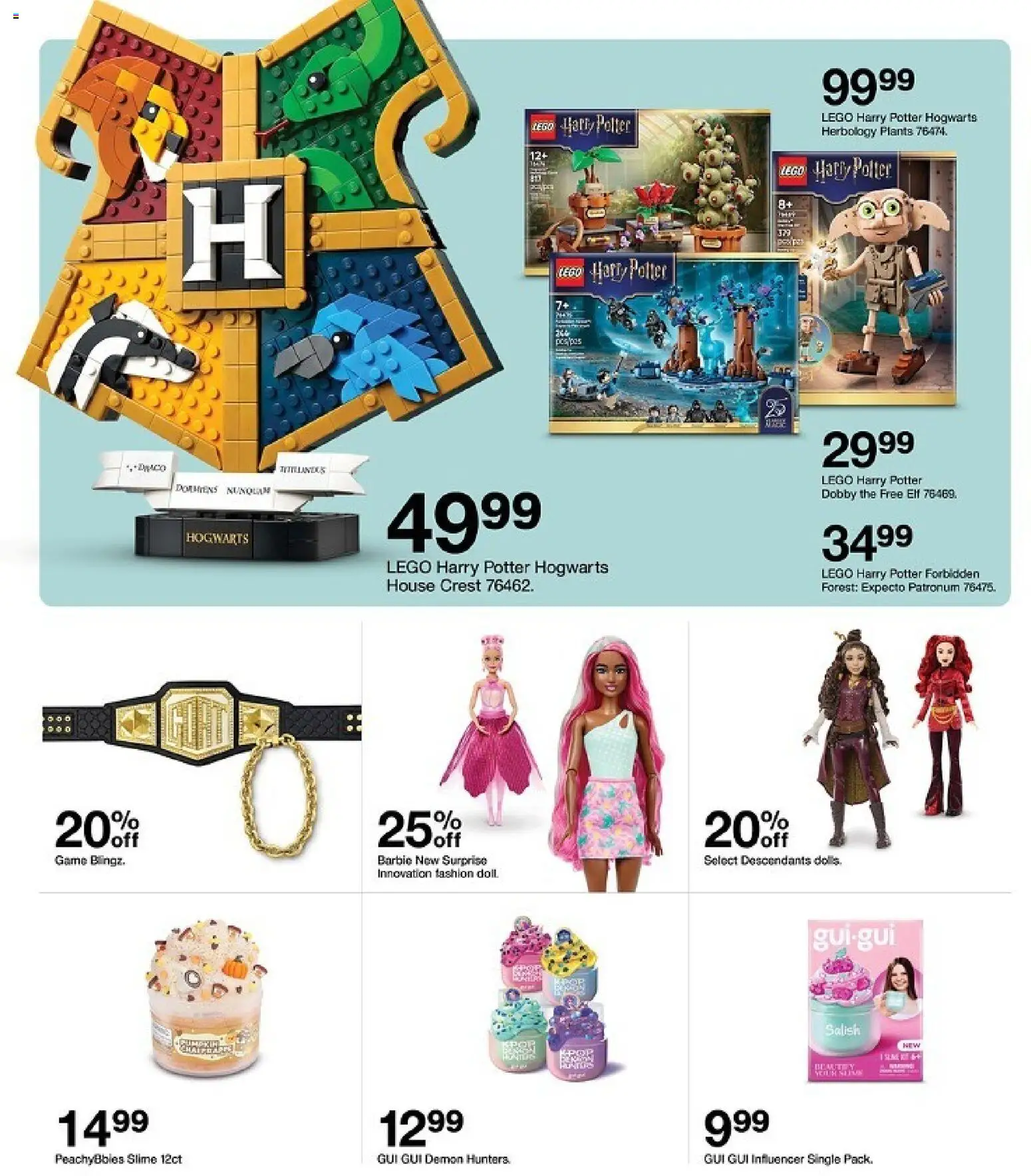Nuevas ofertas de Target válidas en toda la República Mexicana desde el 13/09/2026. ¡Encuentra las mejores ofertas en Target folleto! | Página: 20 | Productos: LEGO Harry Potter, LEGO